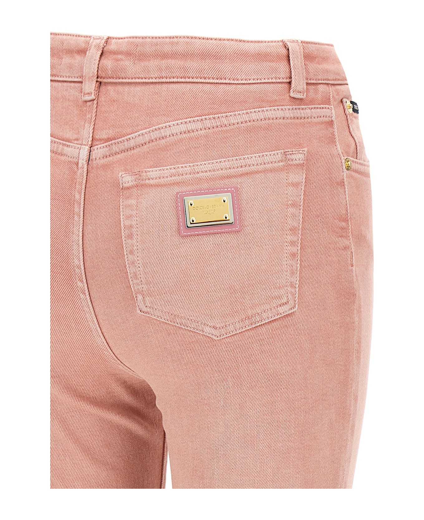 Dolce 
Gabbana High Waist Jeans - Pink