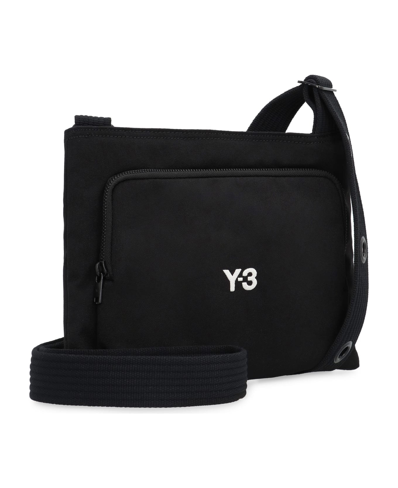 Y-3 Sacoche Fabric Shoulder Bag - Black