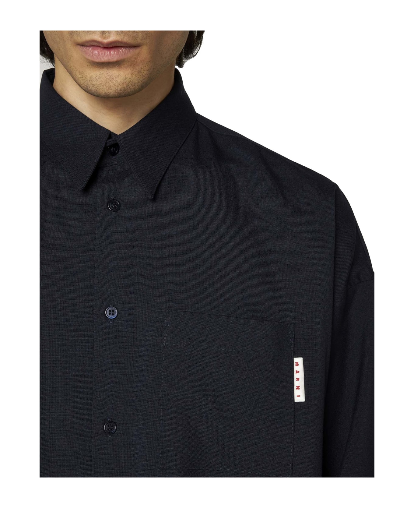 Marni Shirt Marni - Blu black