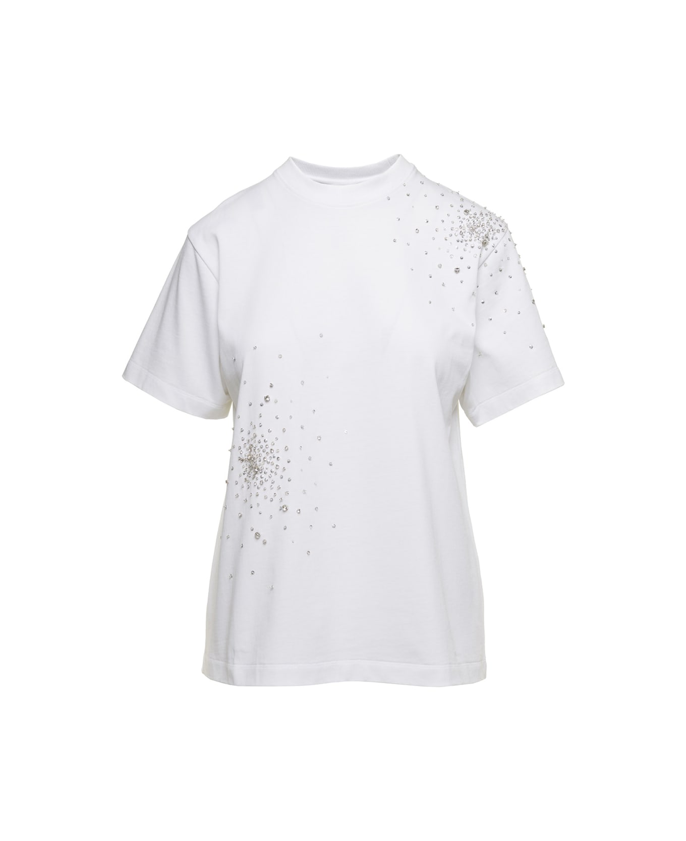 Des Phemmes Splash Embroidery T Shirt - White Tシャツ