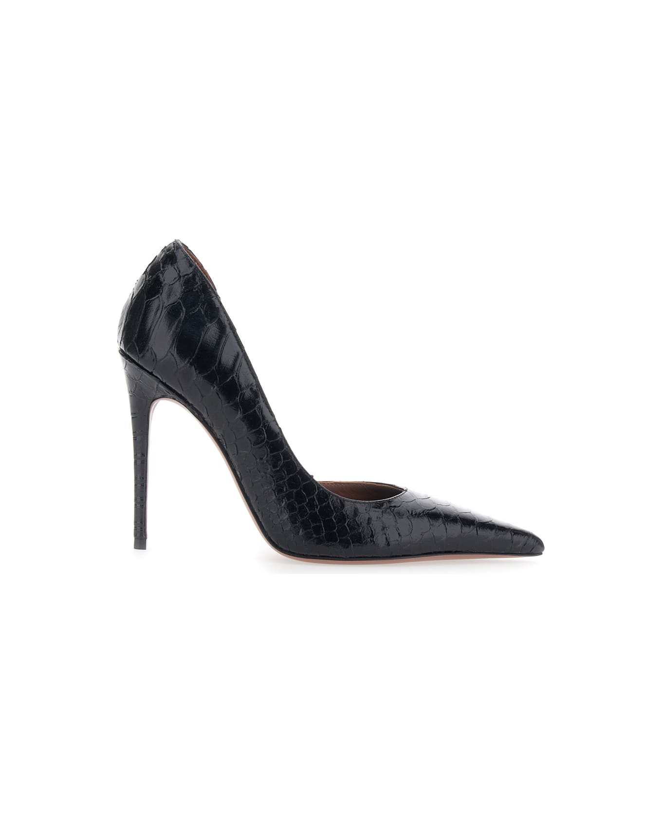 Paris Texas Vera Pump Heel 105 - Black