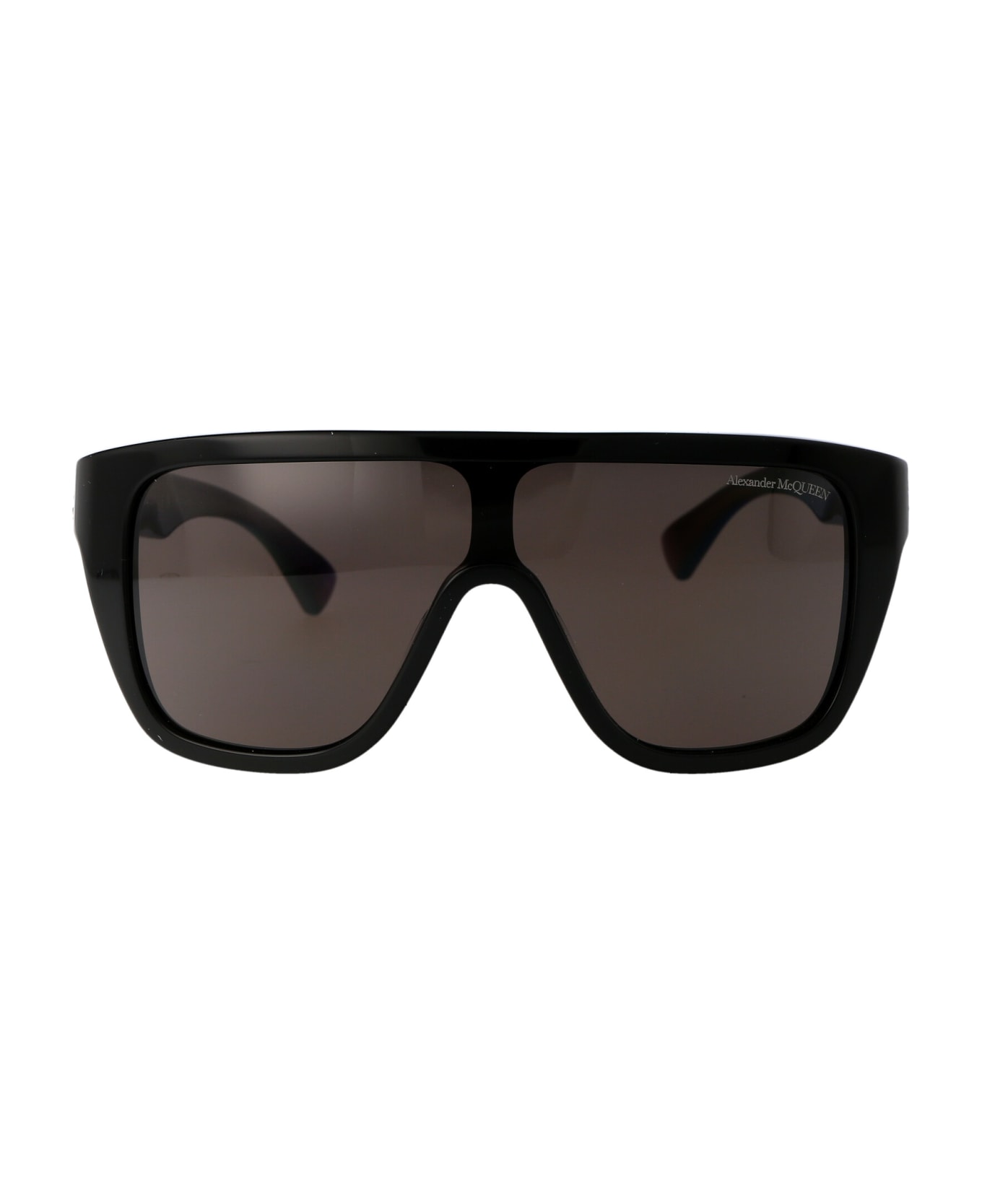 Alexander McQueen Eyewear Am0430s Sunglasses - 001 BLACK BLACK GREY