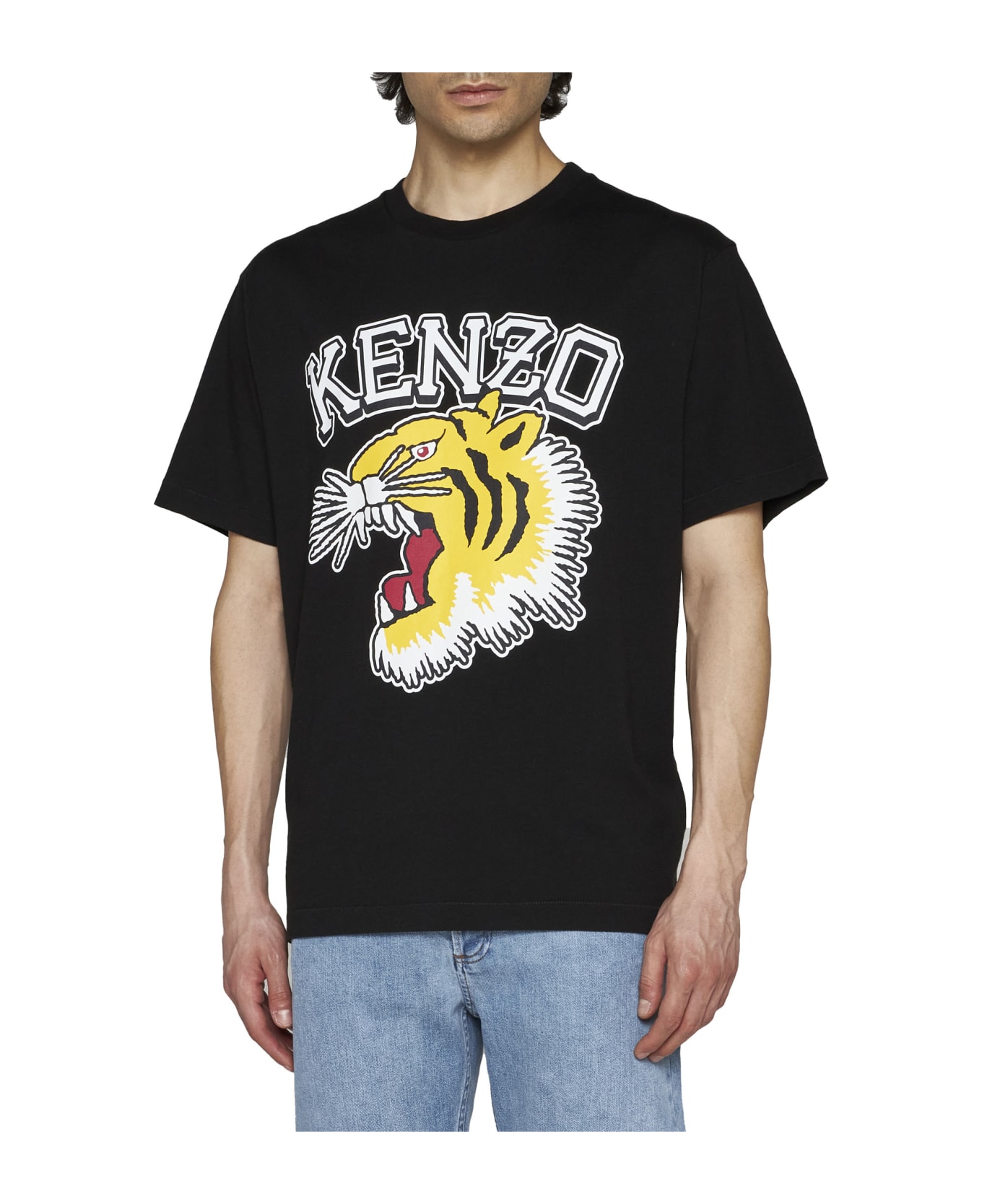 Kenzo Tiger Varsity Jungle T-shirt - Noir