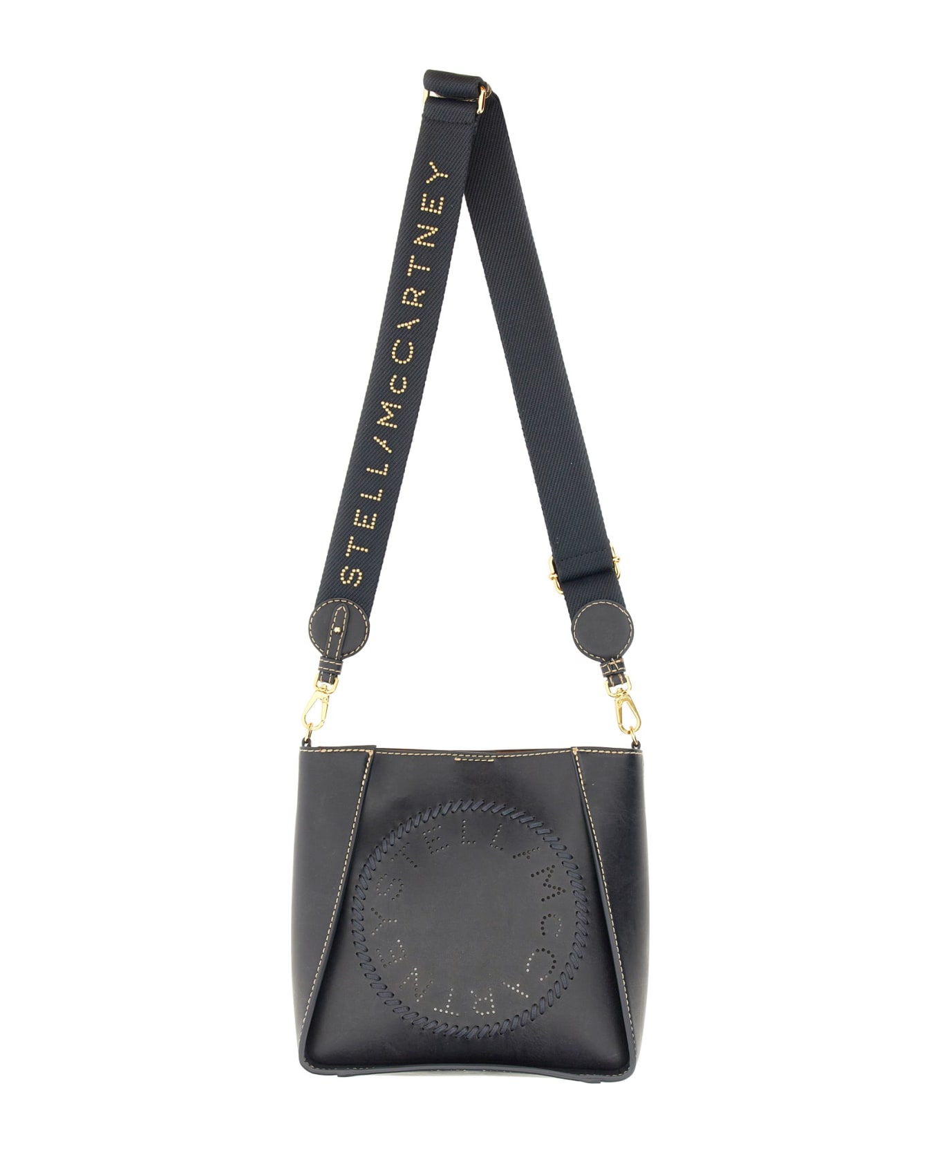 Stella McCartney Shoulder Bag With Logo - BLU ショルダーバッグ
