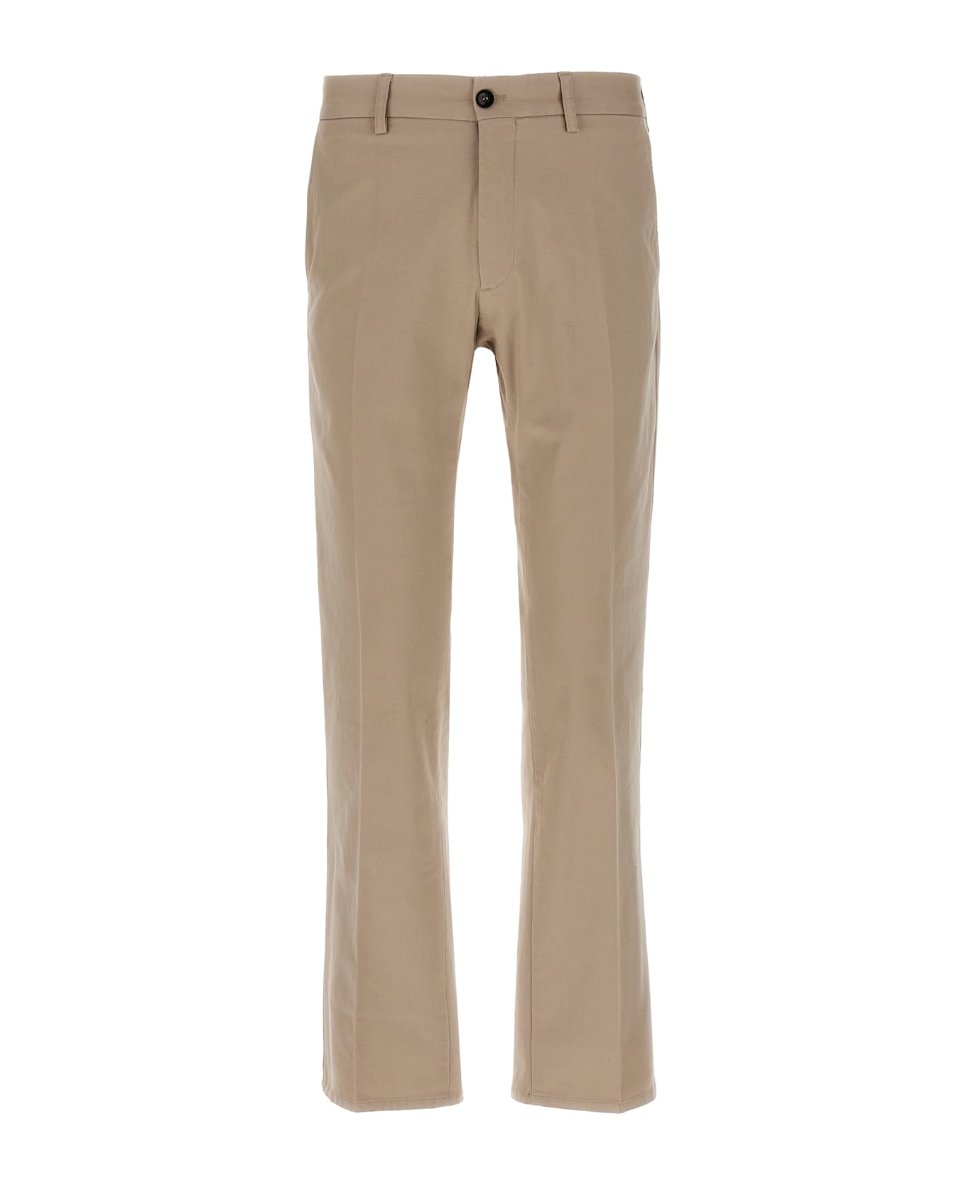 Incotex Cotton Trousers - Beige