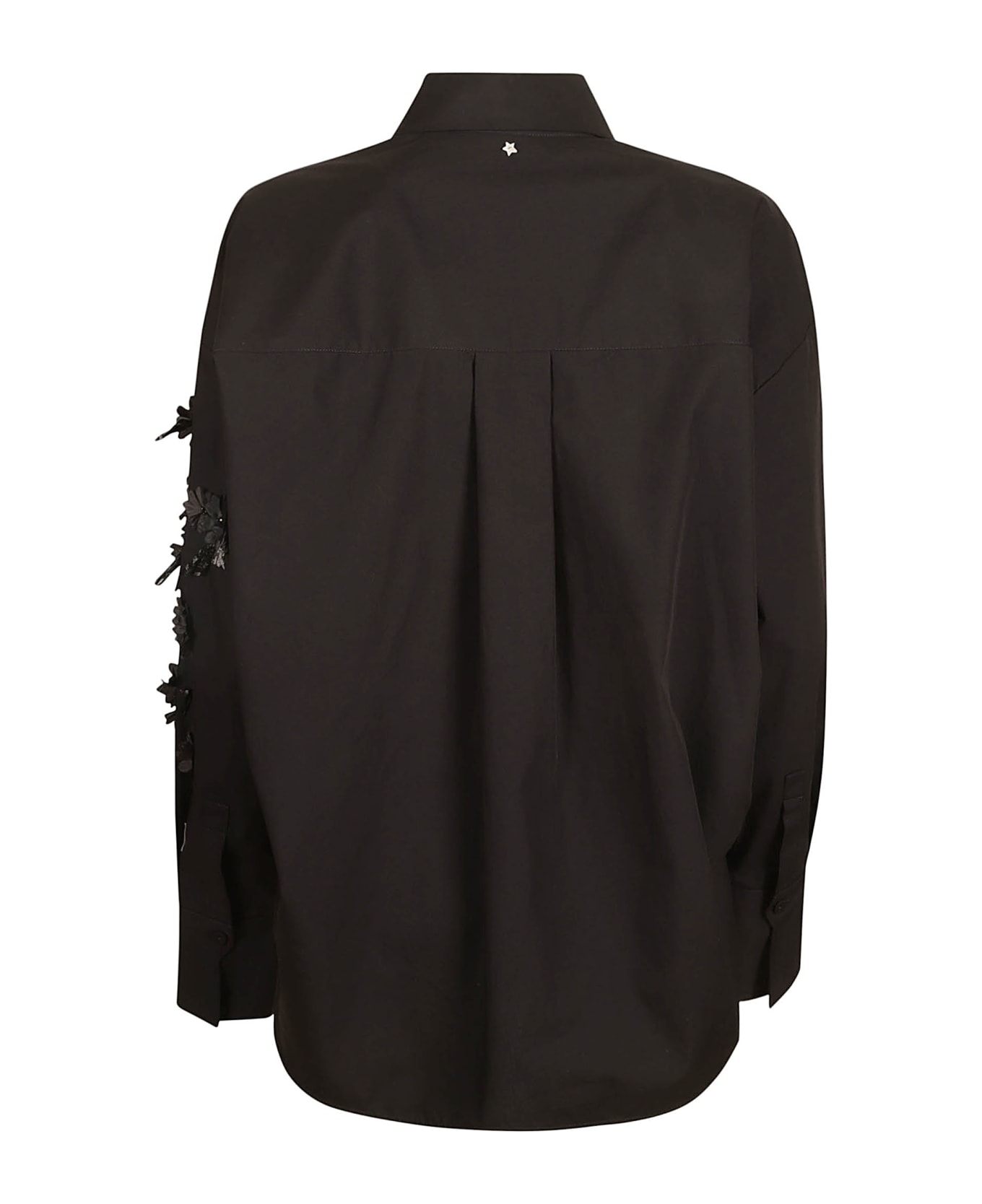 Lorena Antoniazzi Floral Shirt - Black シャツ