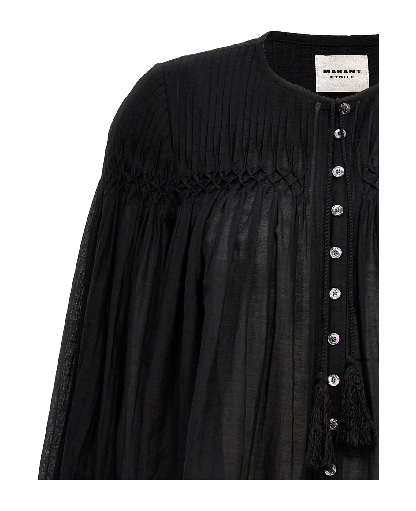 Marant Étoile 'abadi' Shirt - Black   ブラウス