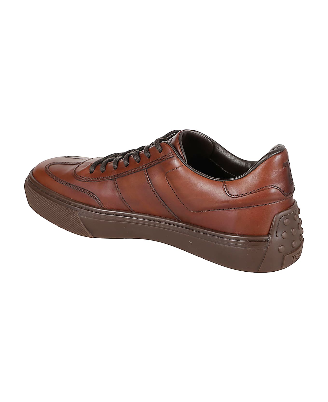 Tod
s Leather Sneakers - Teak