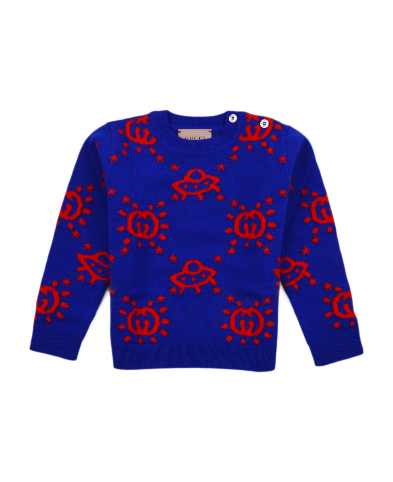 Gucci Wool Sweater - Blue