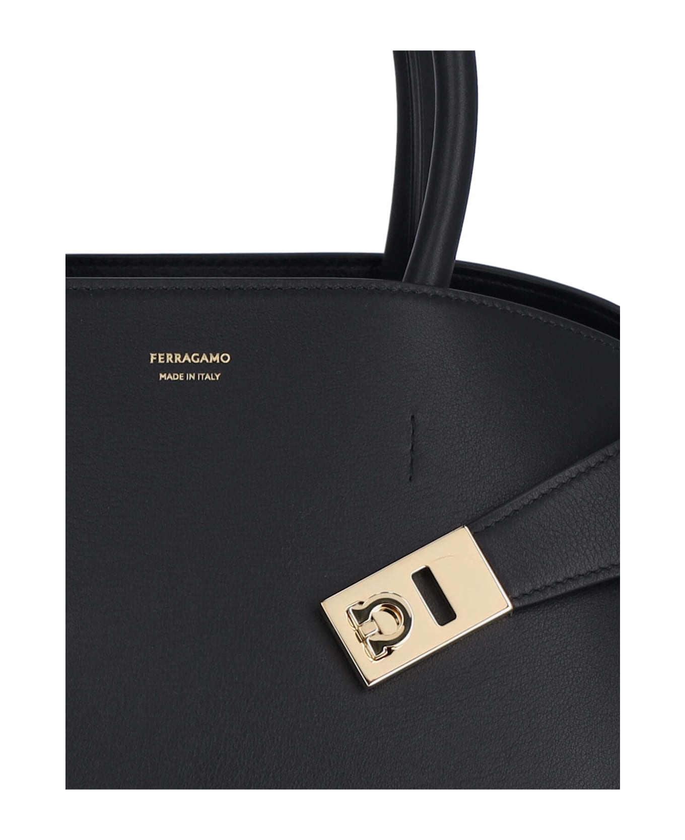 Ferragamo 
hug S
 Handbag - Black トートバッグ