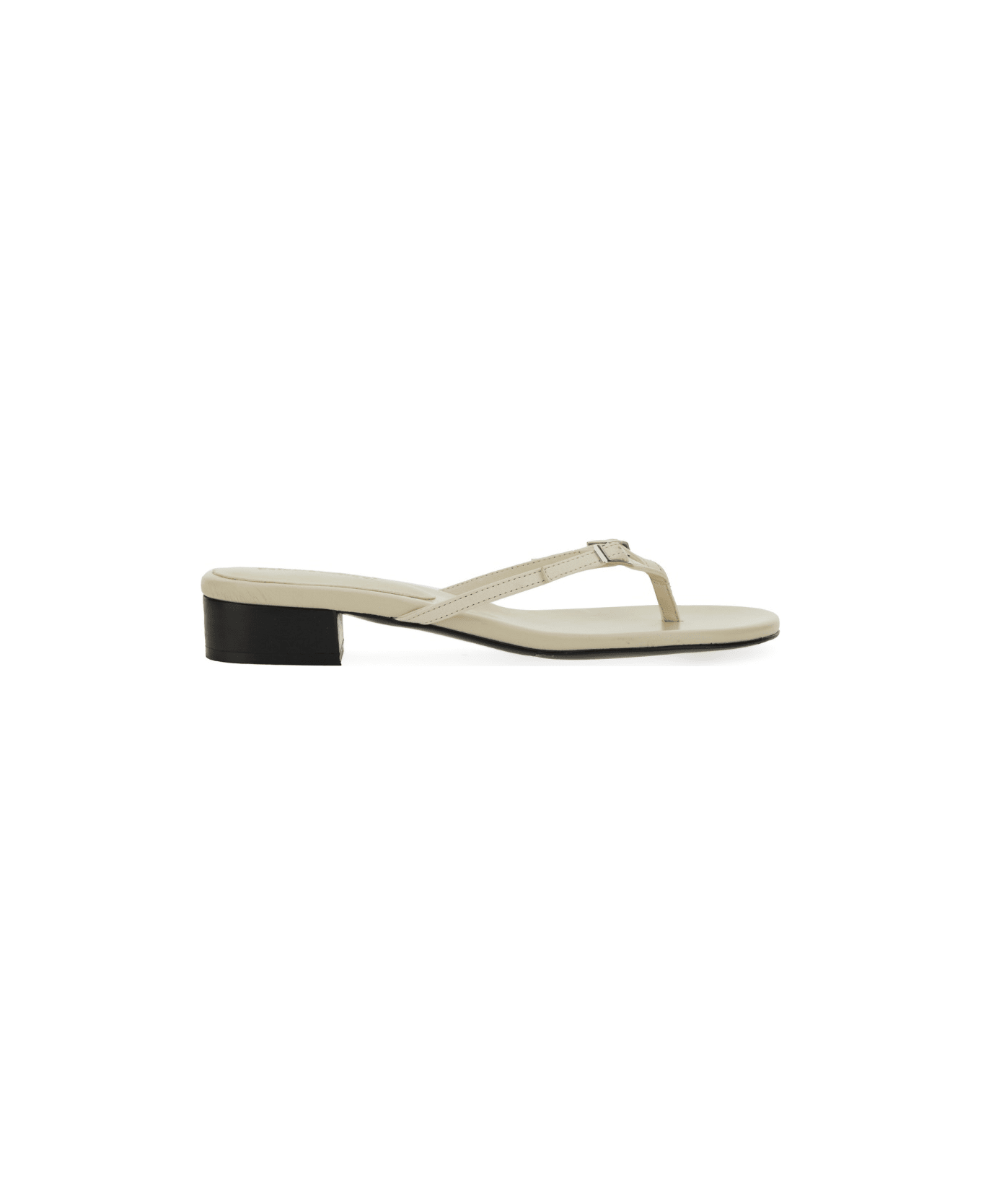 Paloma Wool Thong Sandal "mica" - WHITE