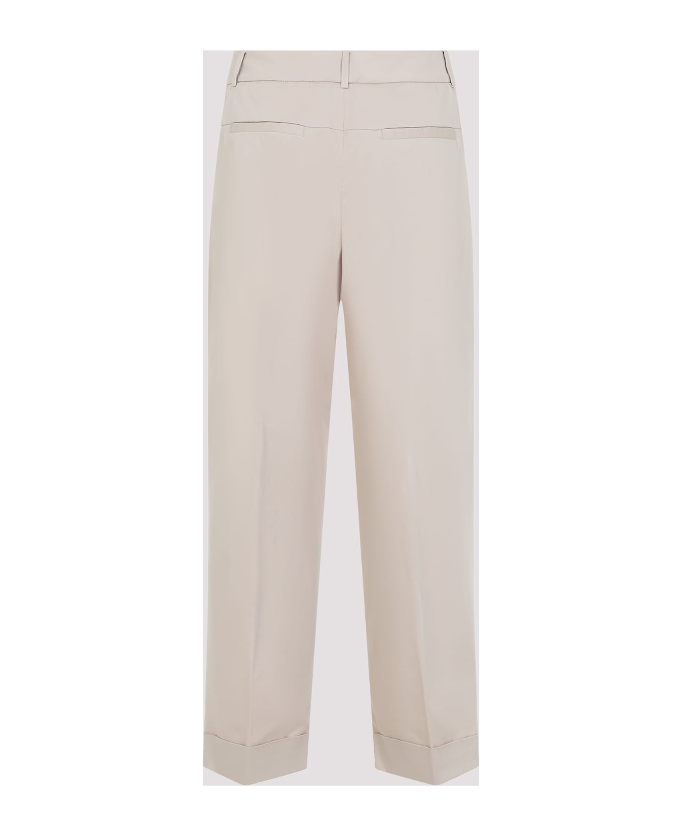 Peserico Cotton Pants - Beige Ambrato