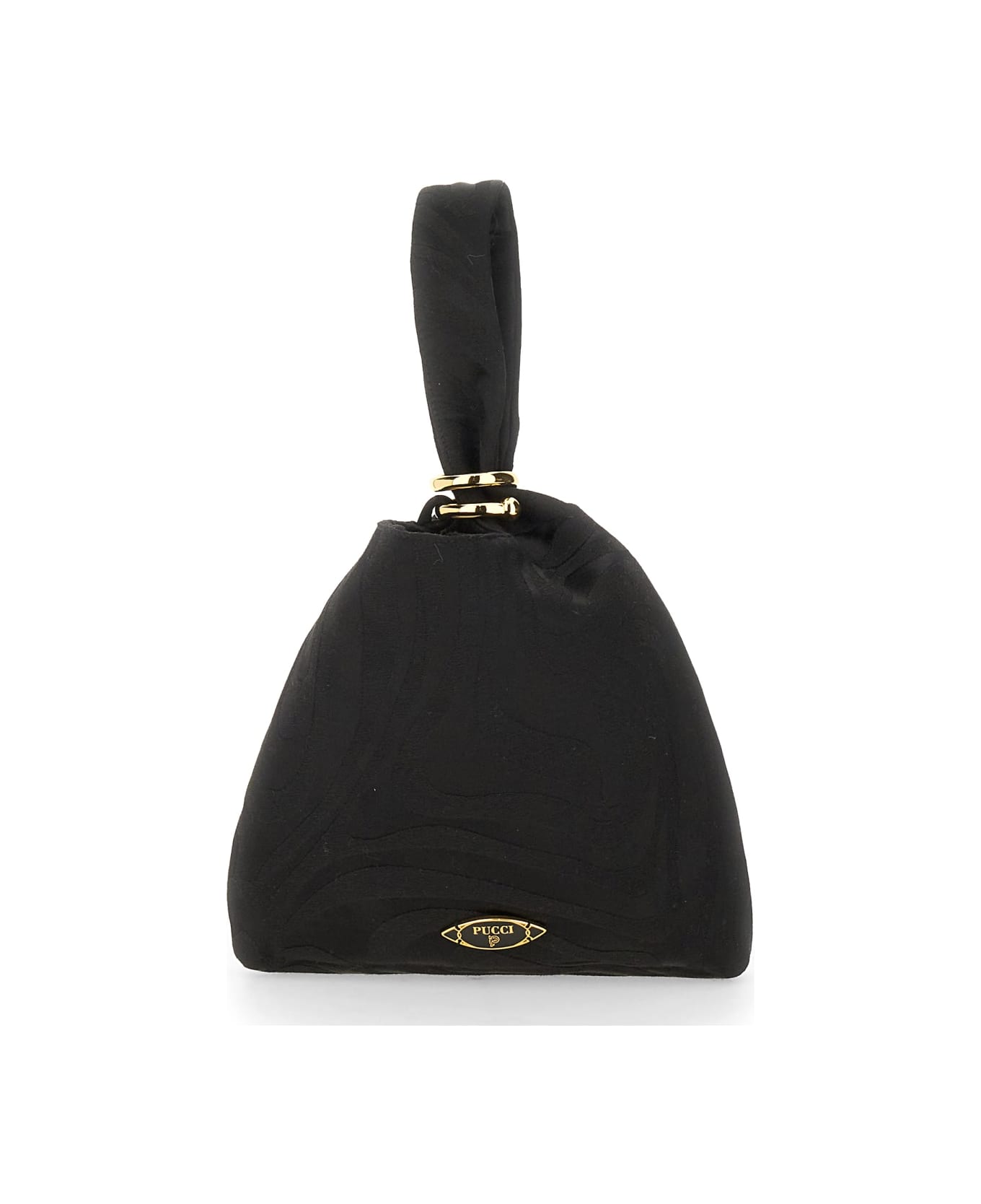 Pucci Marble Print "emilio" Clutch Bag - BLACK