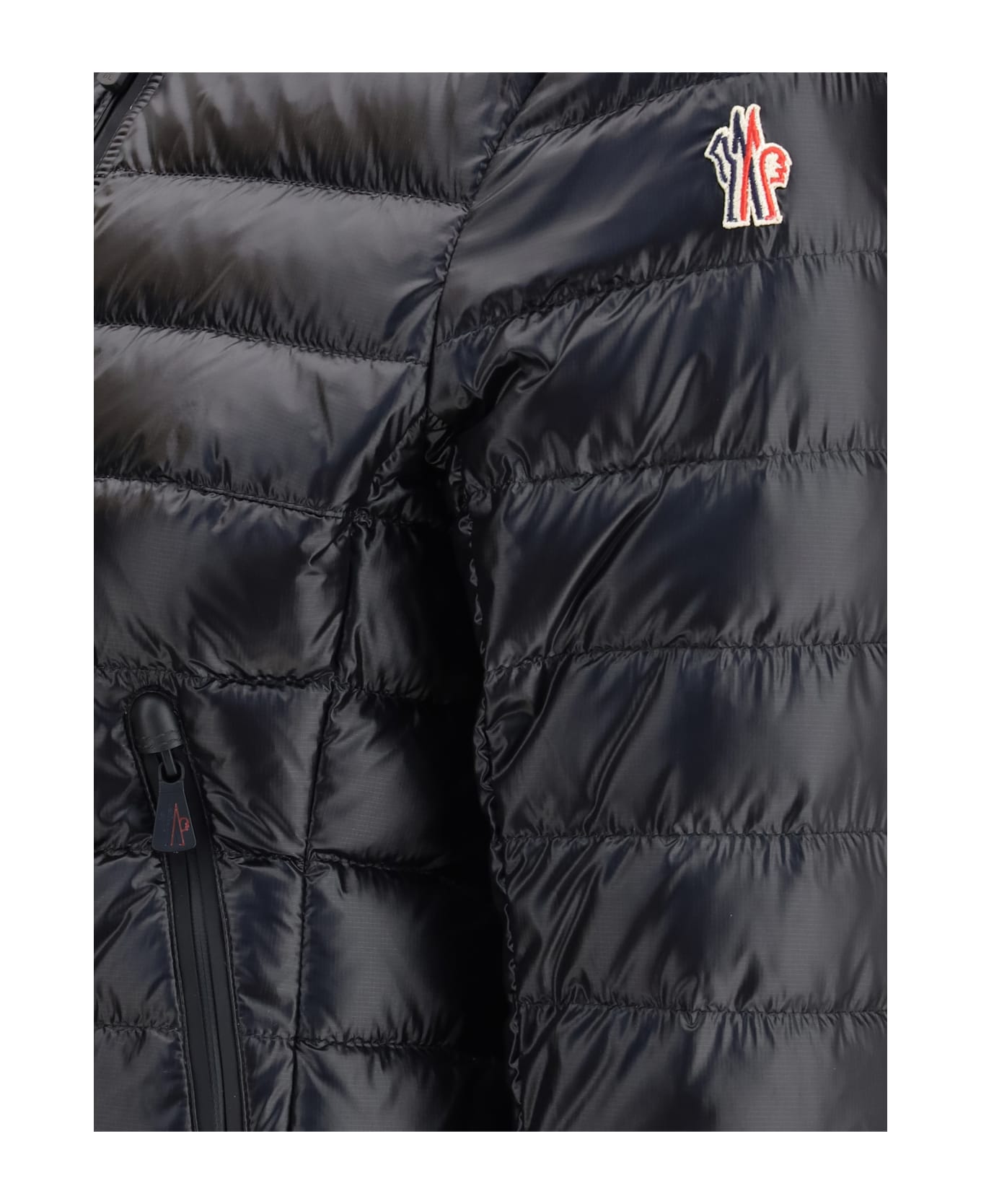 Moncler Grenoble Quilted Down Coat - BLACK