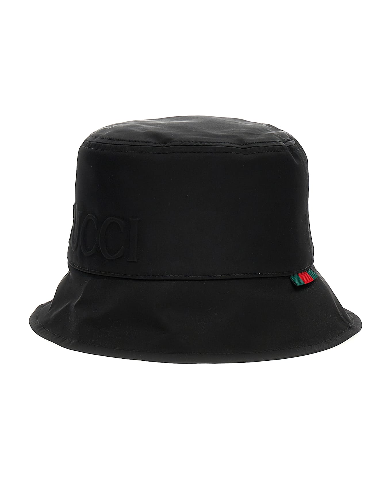 Gucci Logo Bucket Hat - Black