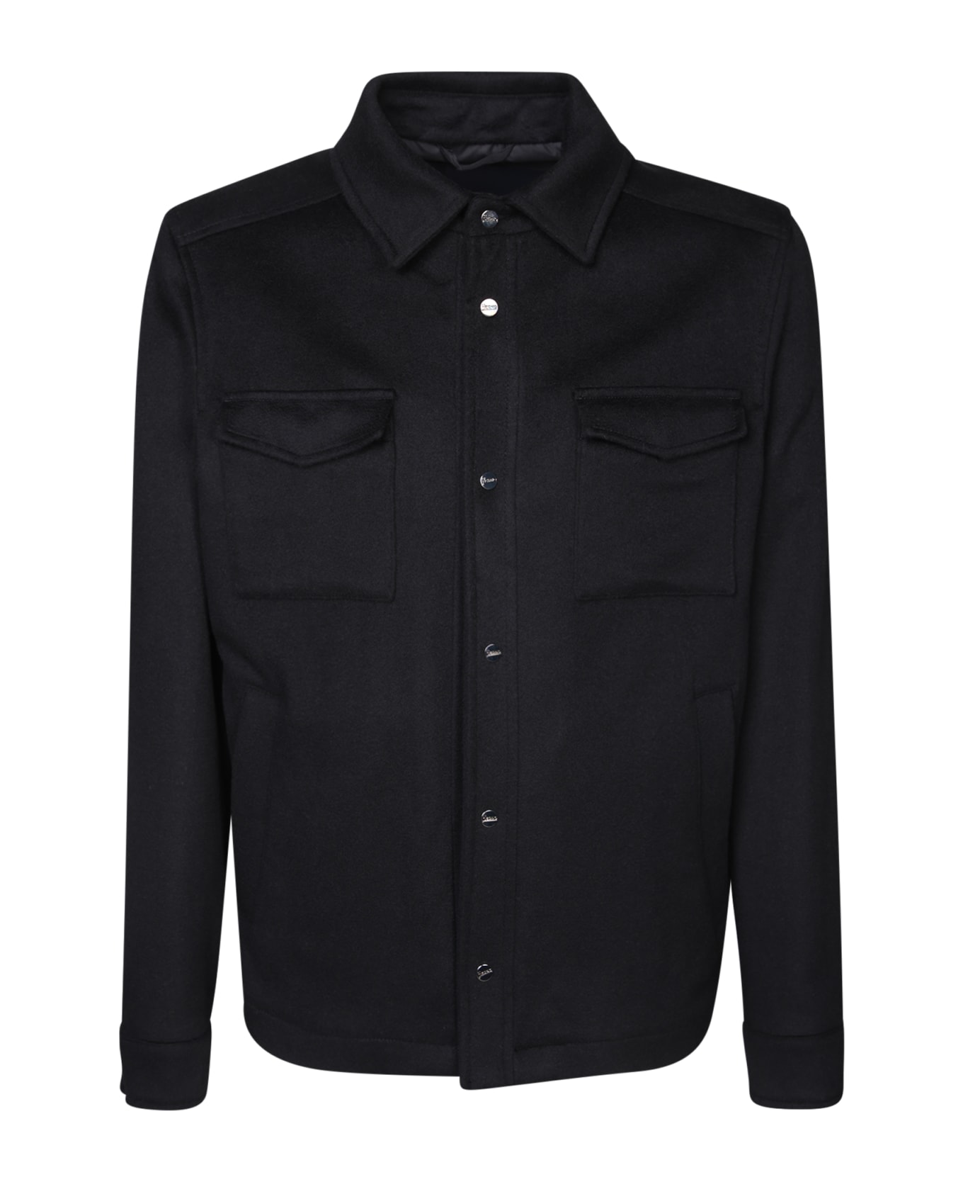 Herno Black Overshirt - Black