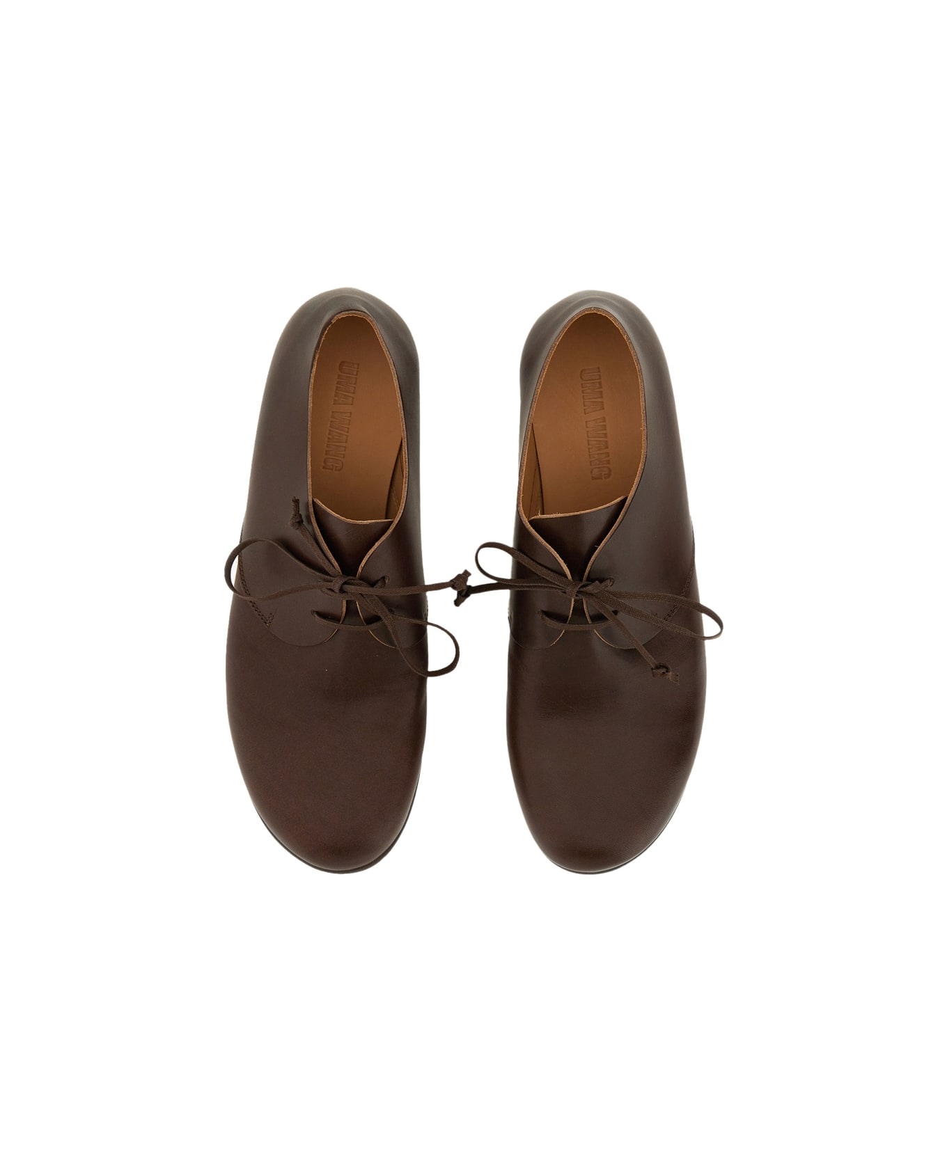 Uma Wang Derby Lace-up - BROWN