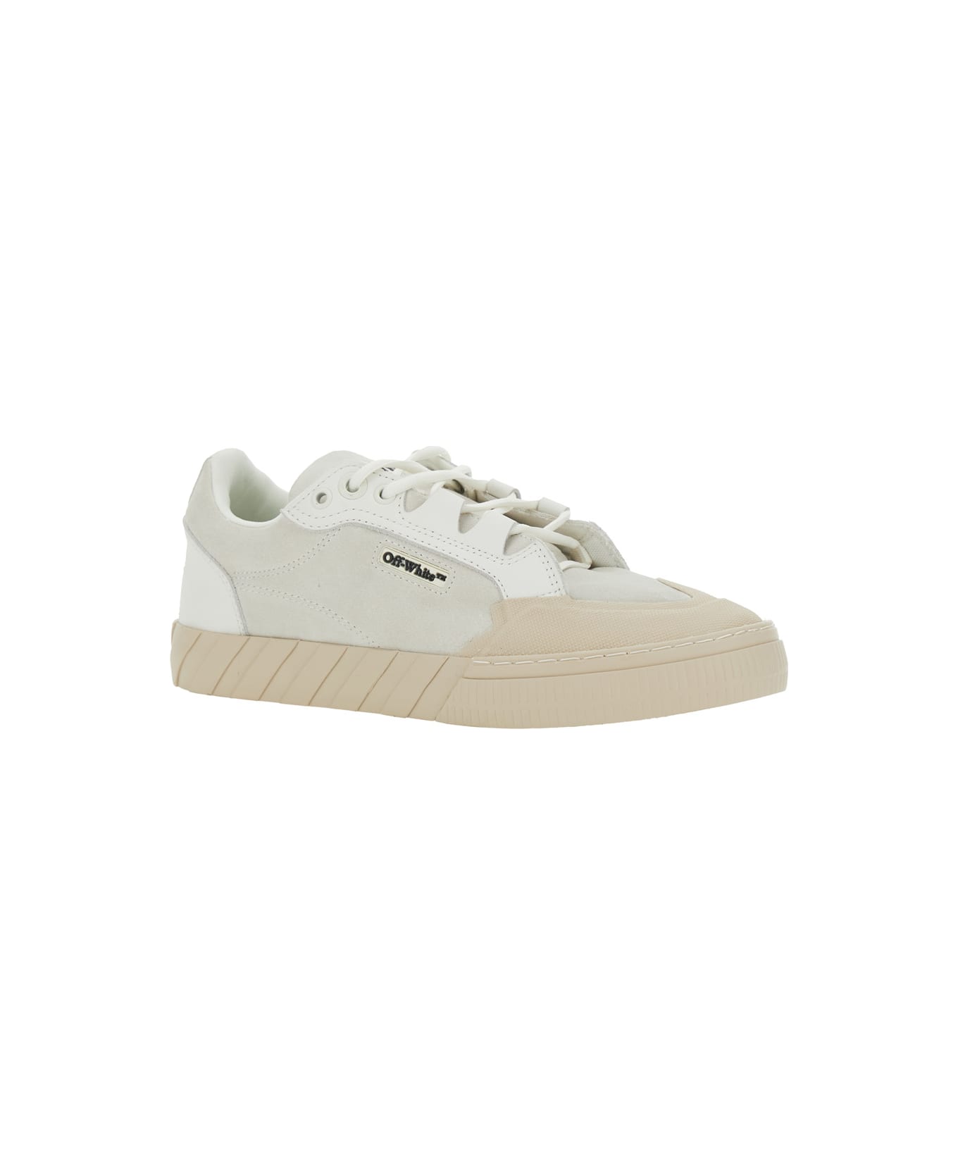 Off-White Vulcanized 779 Sneakers - White/beige