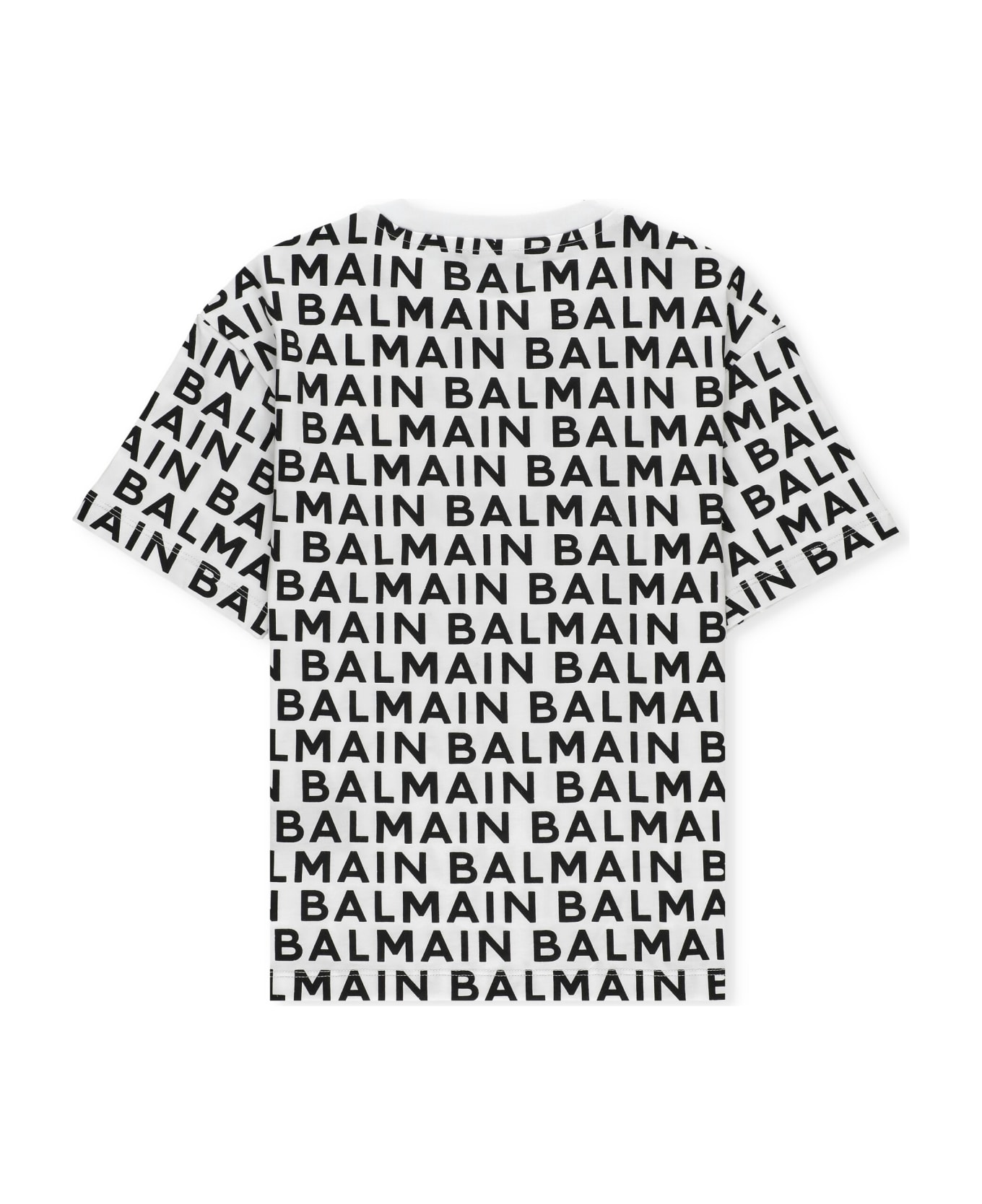 Balmain Logoed T-shirt - Bianco