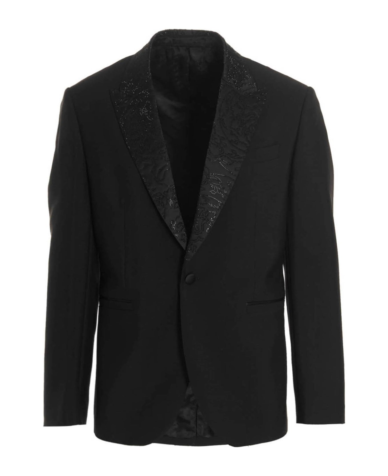 Versace 'palazzo' Blazer Jacket - Black  