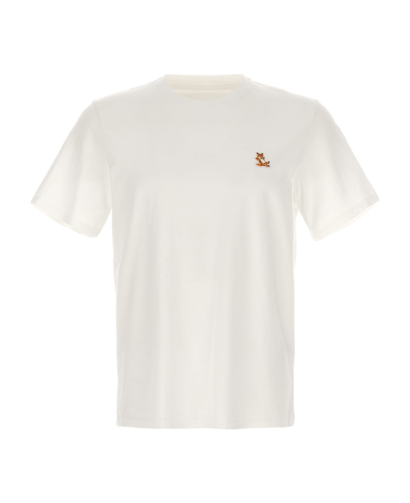 Maison Kitsuné 'chillax Fox' T-shirt - White