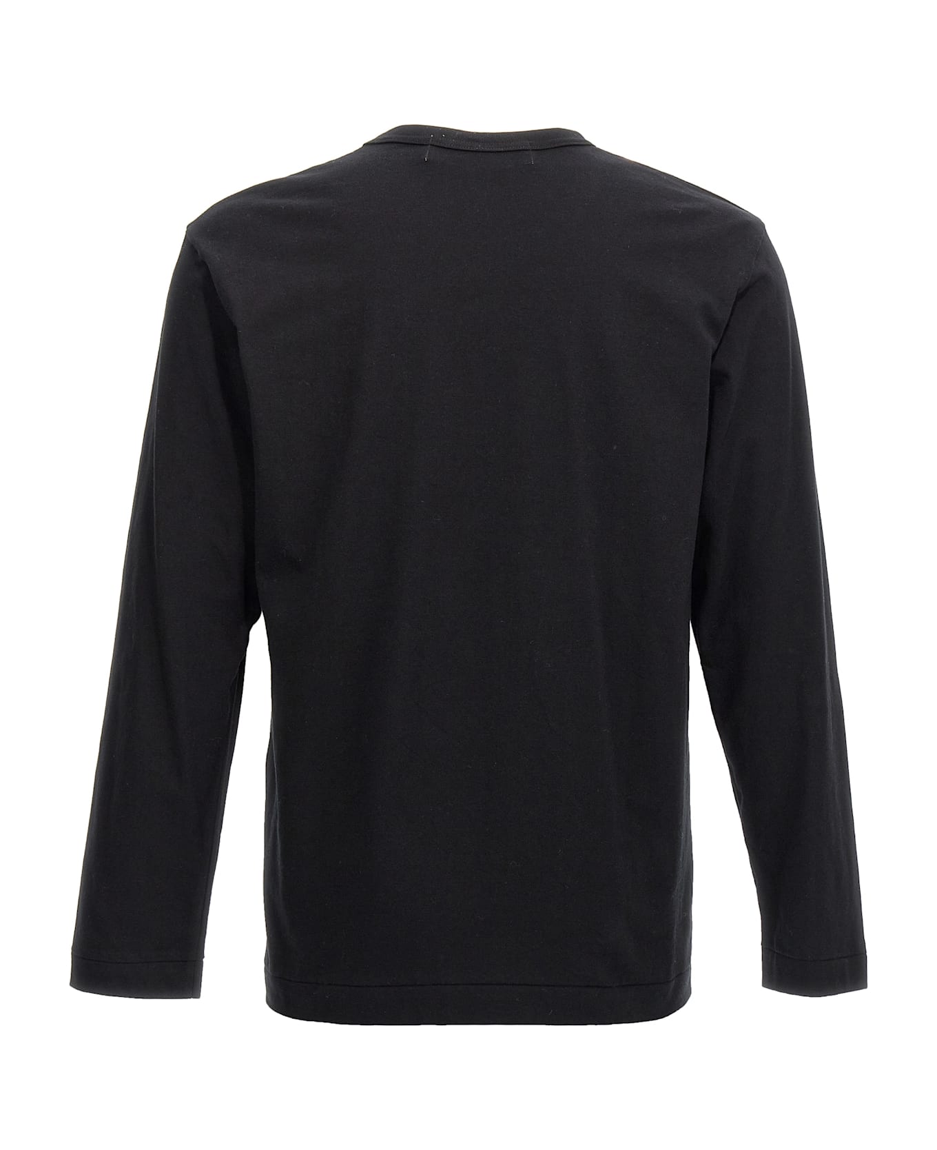 Comme des Garçons Play Logo Patch T-shirt - Black  