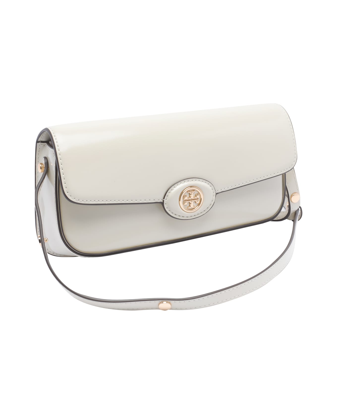 Tory Burch Robinson Shoulder Bag - White