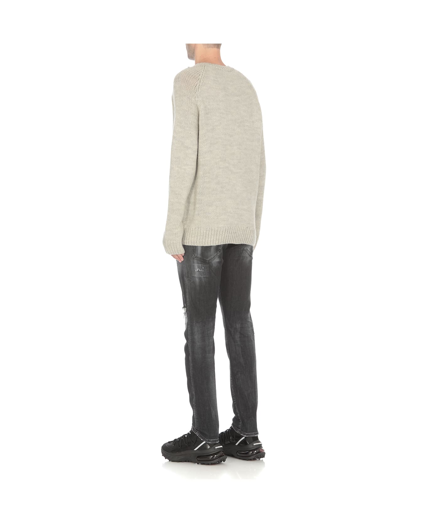 Dsquared2 Wool Sweater - Grey
