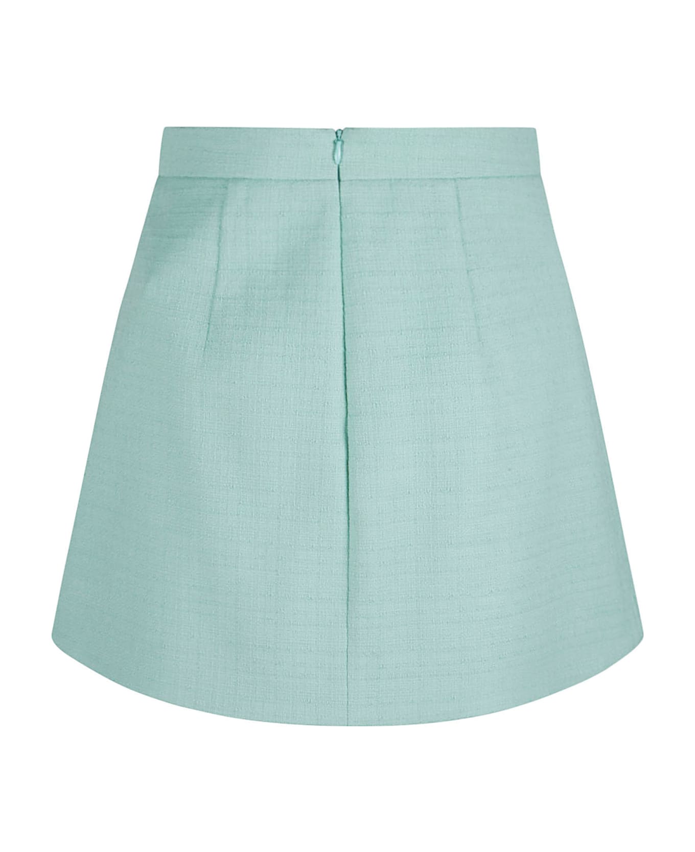Patou Iconic Mini Skirt - Green