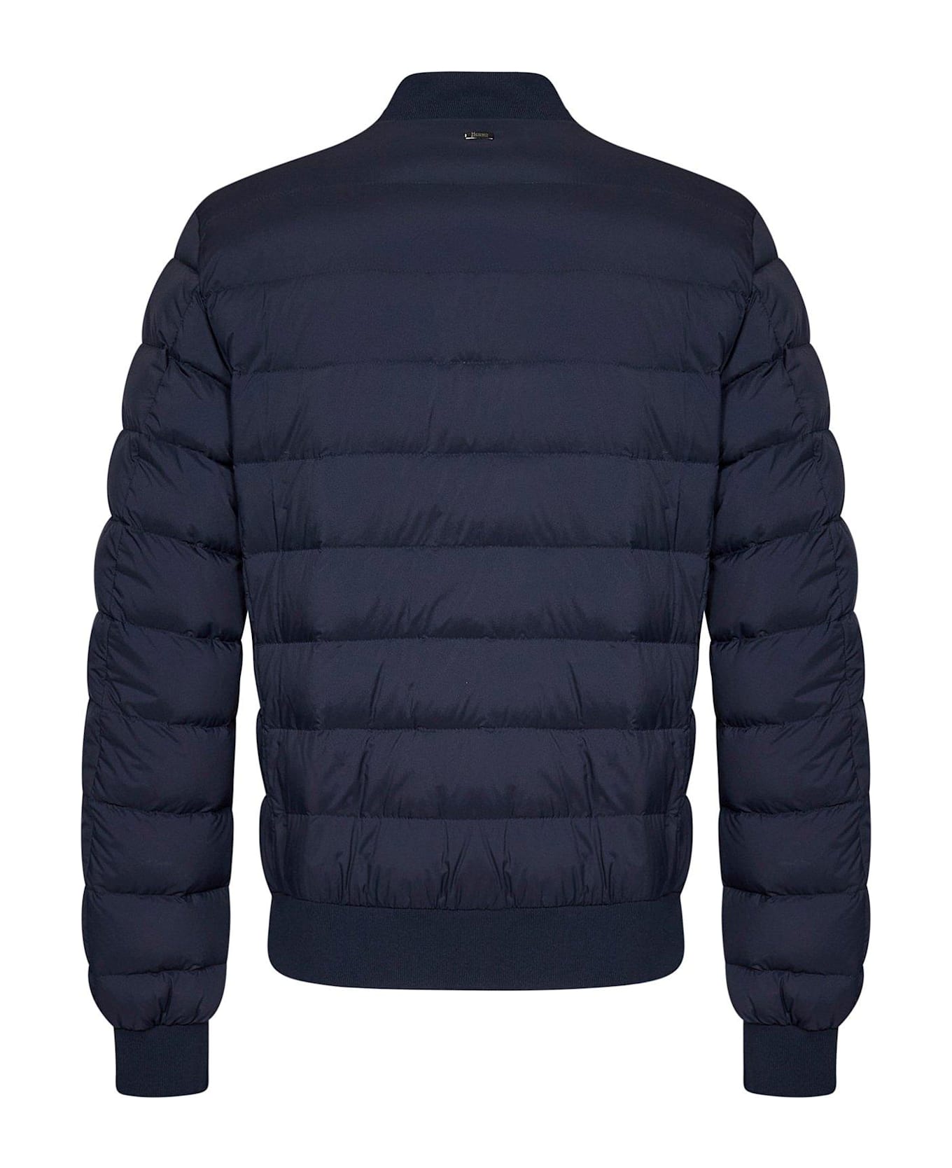Herno Zip-up Down Jacket - Blue