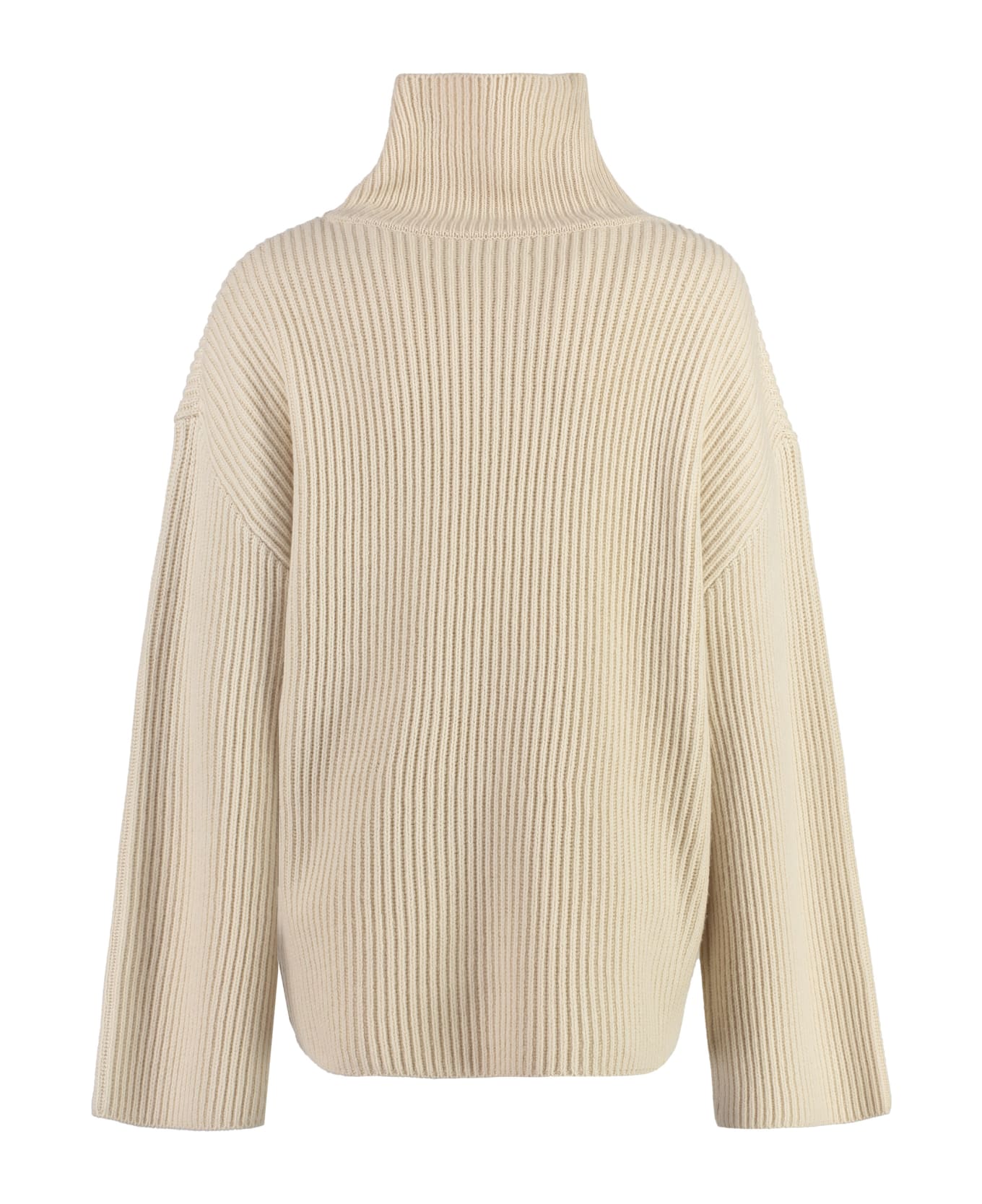Totême Wool Turtleneck Sweater - Beige ニットウェア