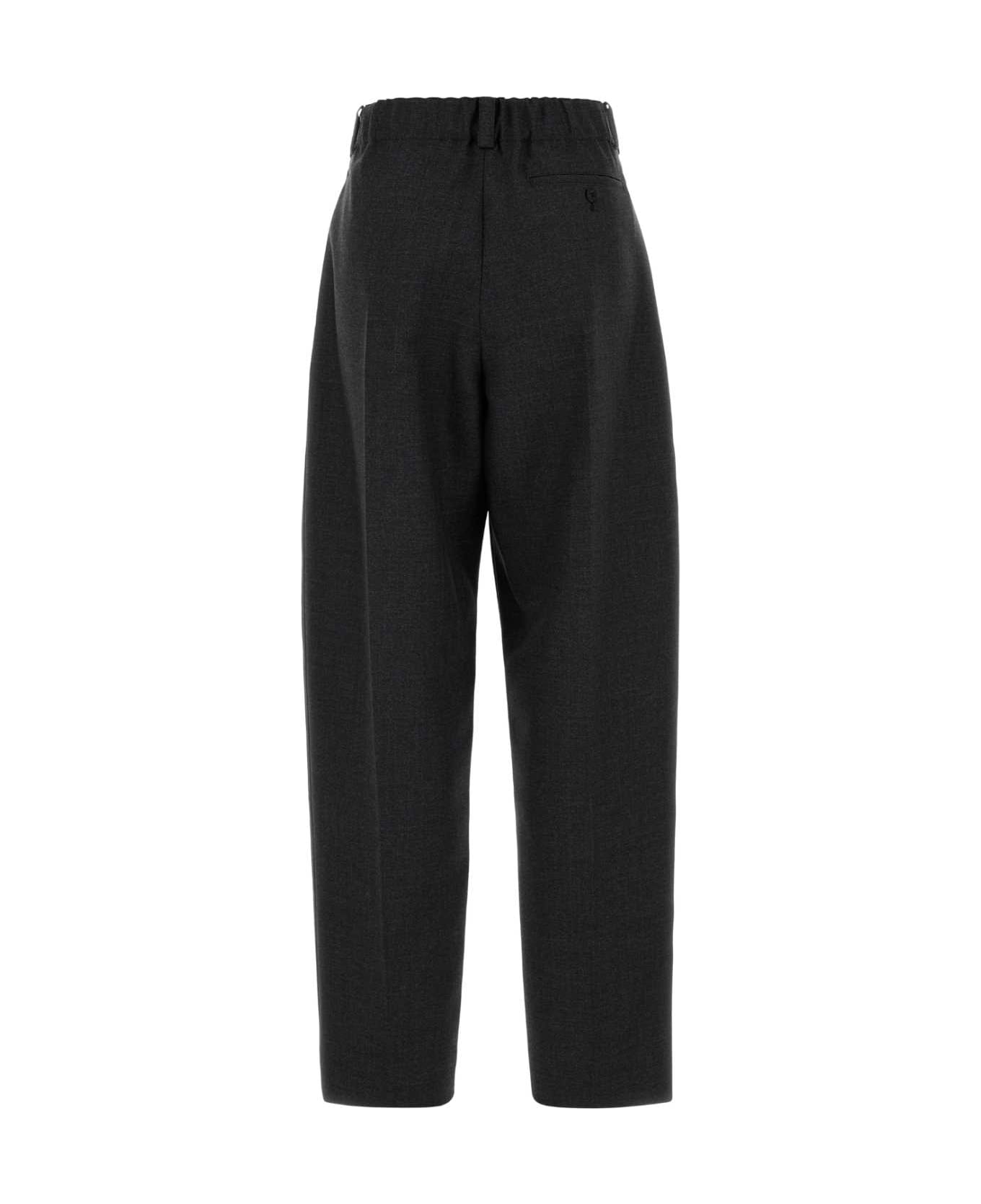 Givenchy Charcoal Wool Pant - GREYMIX