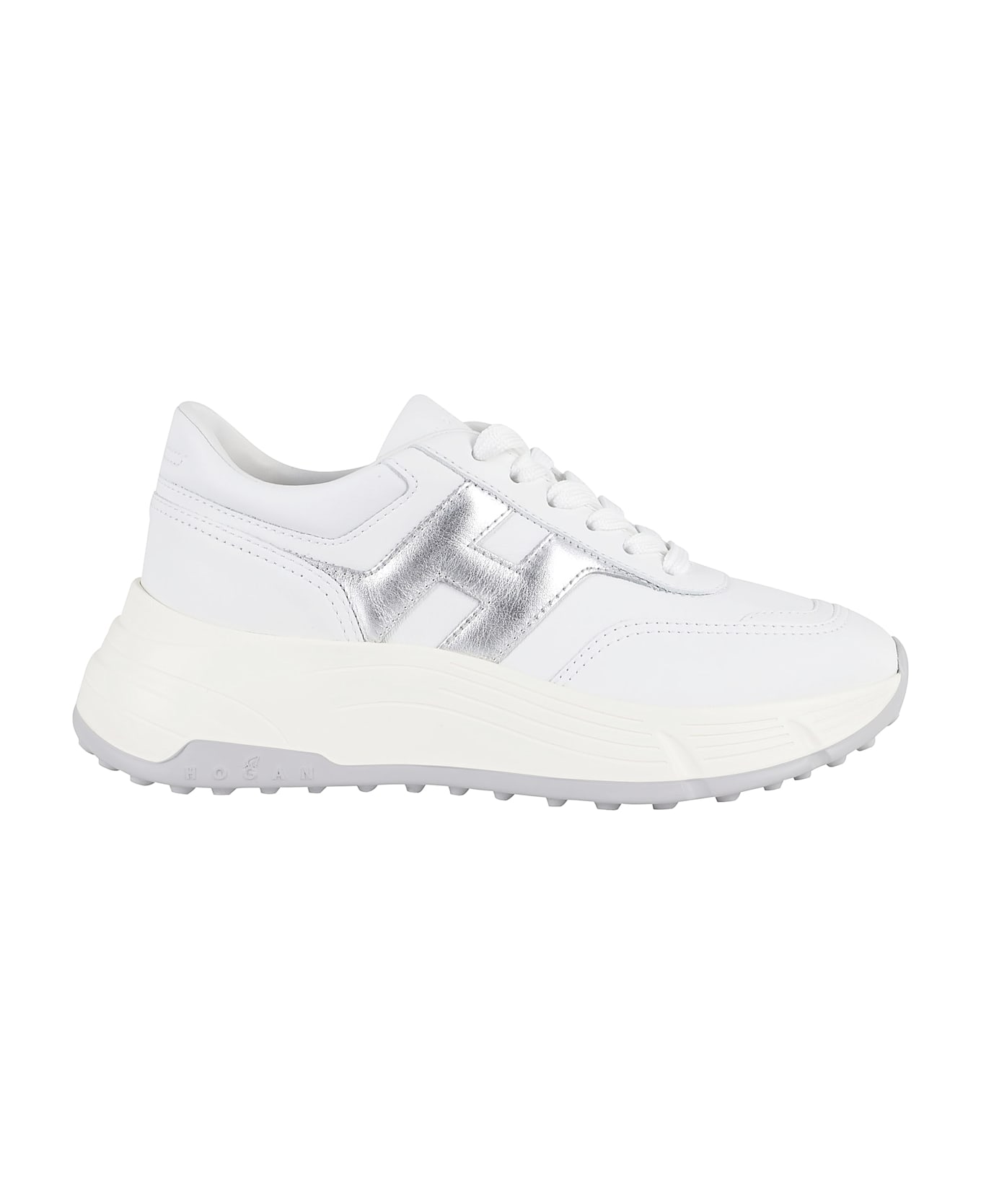 Hogan H669 Allacciato H - White Silver