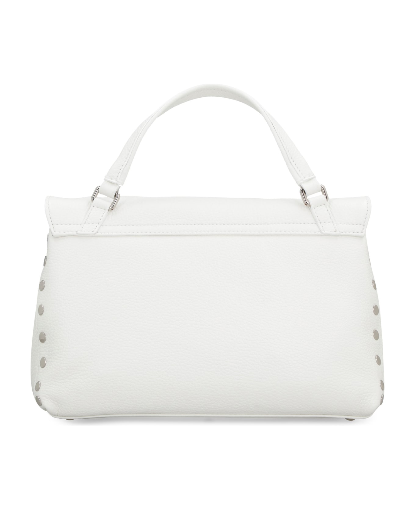 Zanellato Postina S Leather Handbag - Bianco Latte