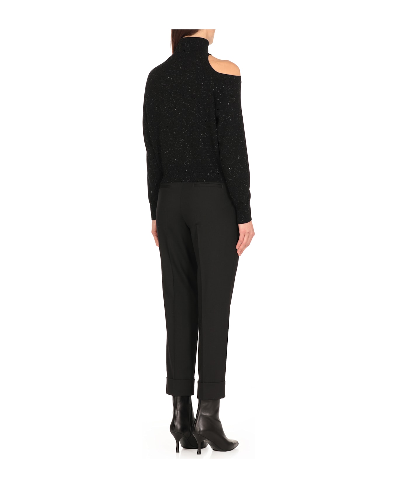 Peserico Wool Sweater - Black