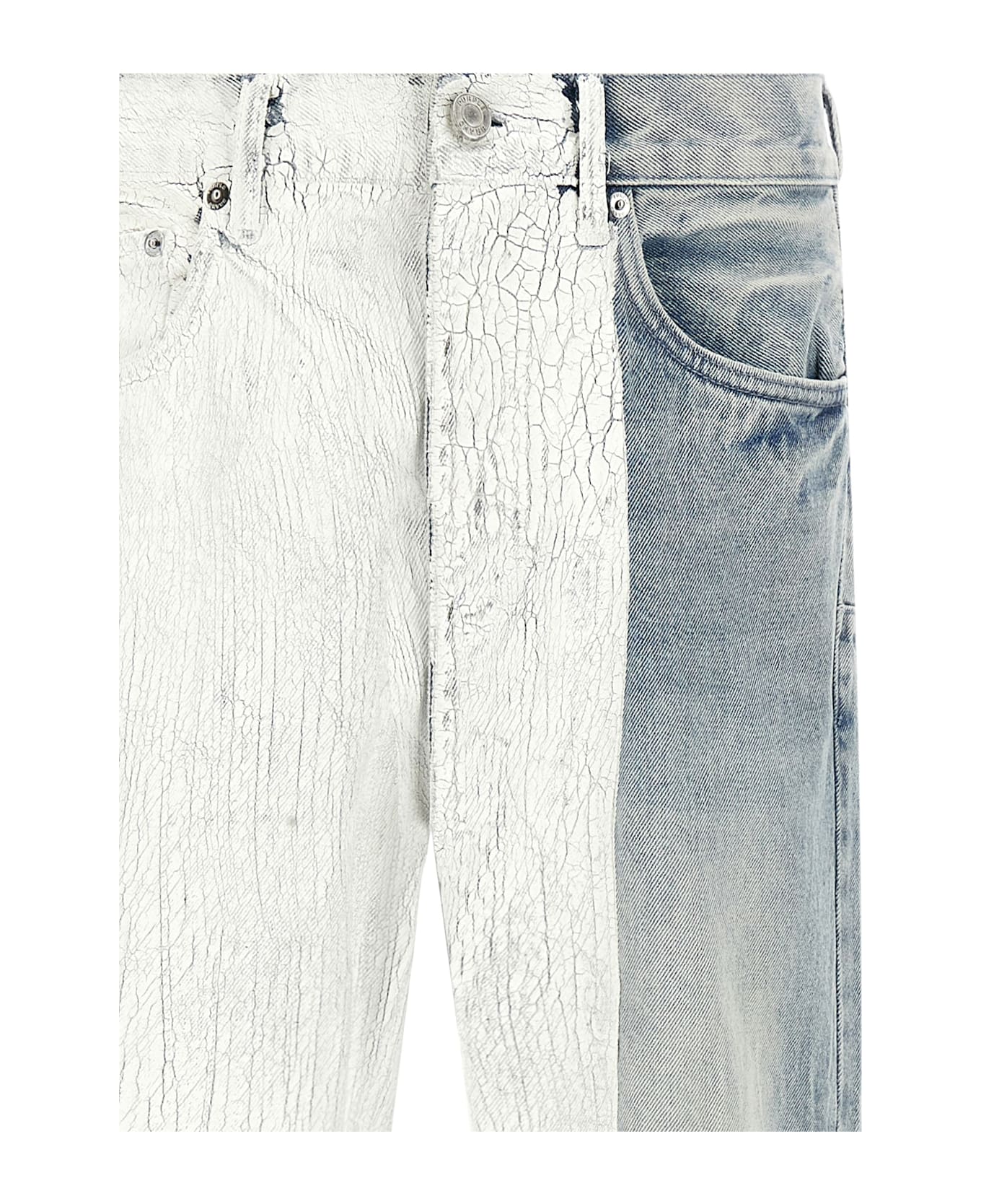 Purple Brand 
crackle Silver
 Jeans - Light Blue