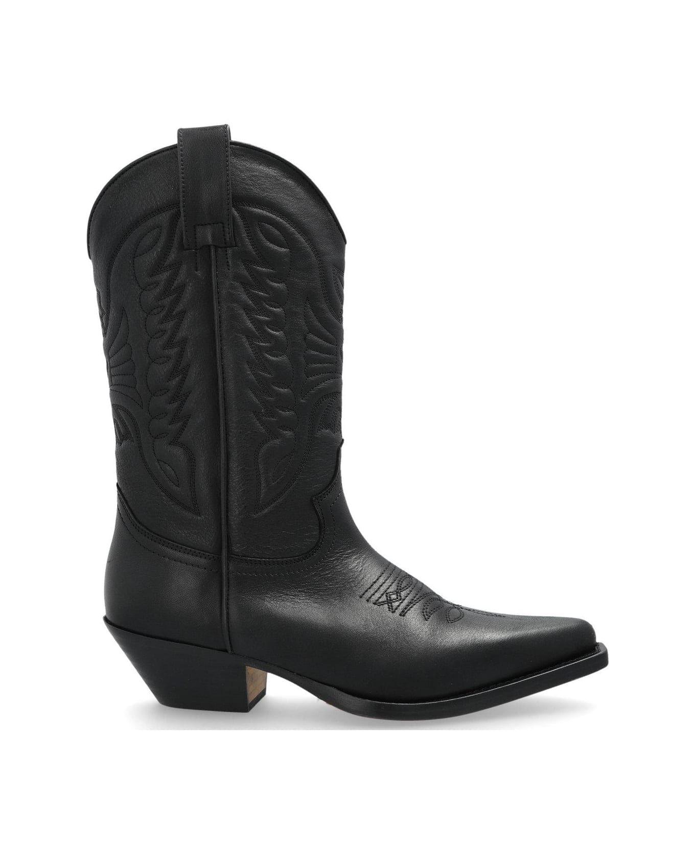 MM6 Maison Margiela Western Boots - Black