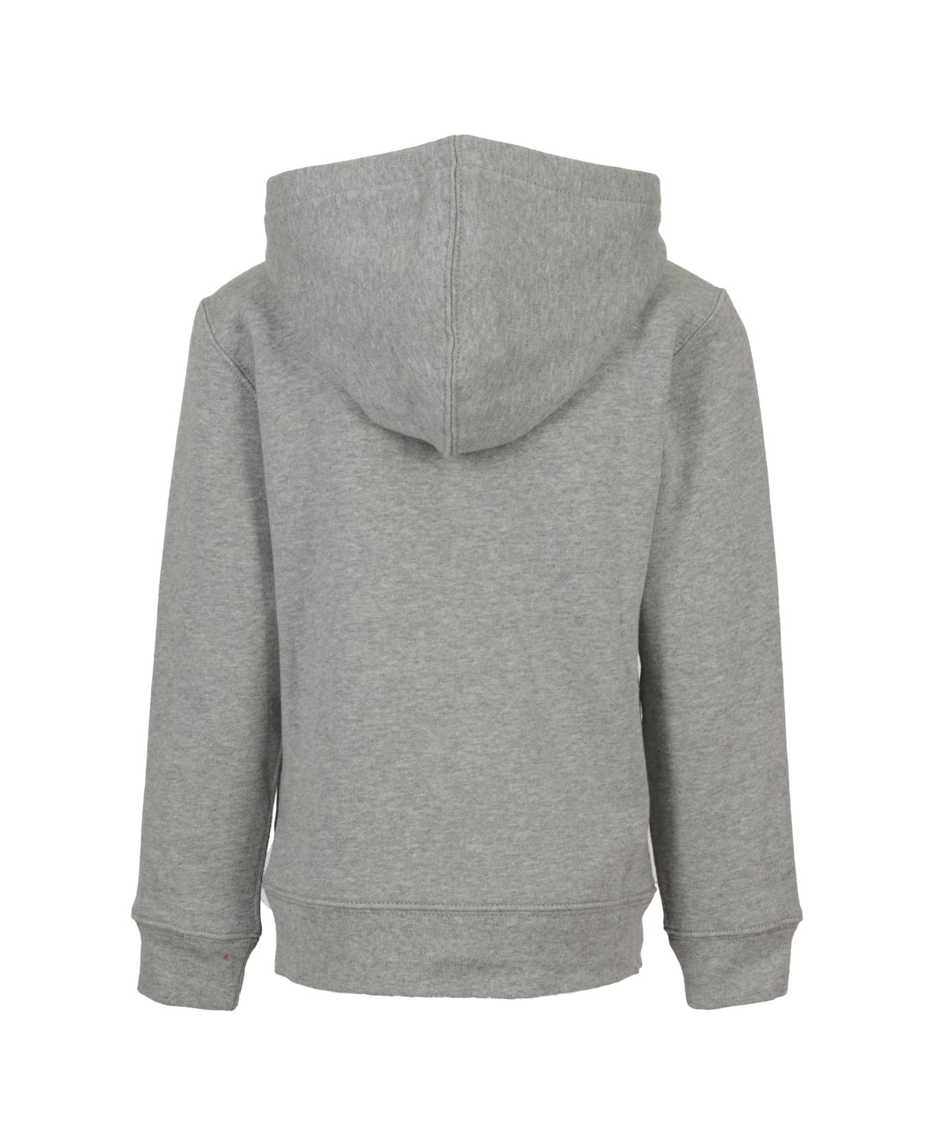 Polo Ralph Lauren Zip Con Cappuccio - Grey