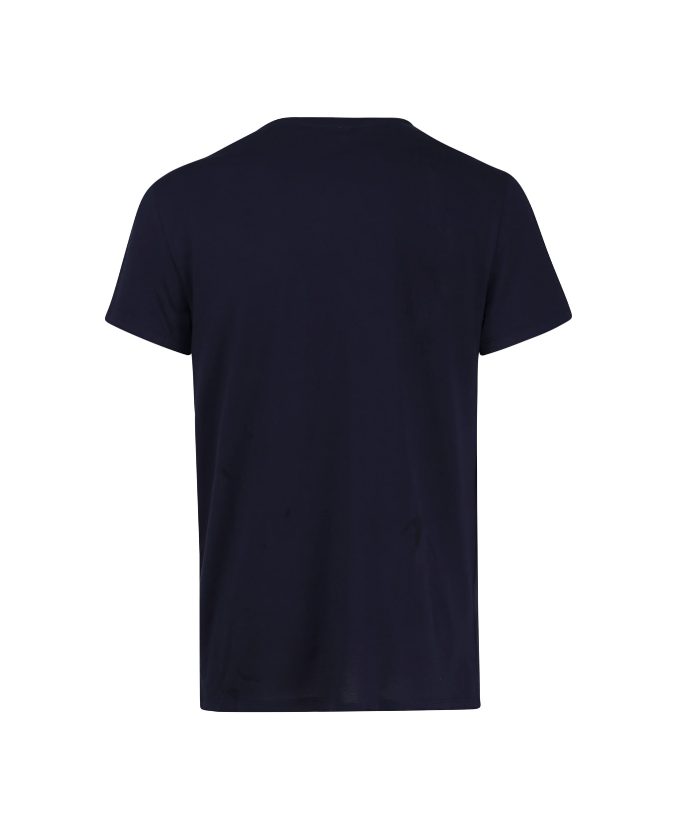 Lacoste Navy Blue T-shirt In Cotton Jersey Lacoste