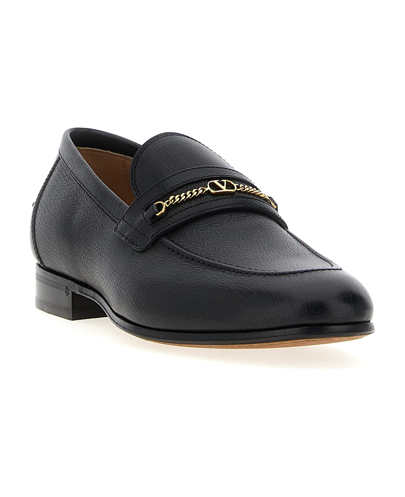 Valentino Garavani 'vlogo Signature' Loafers - Black  