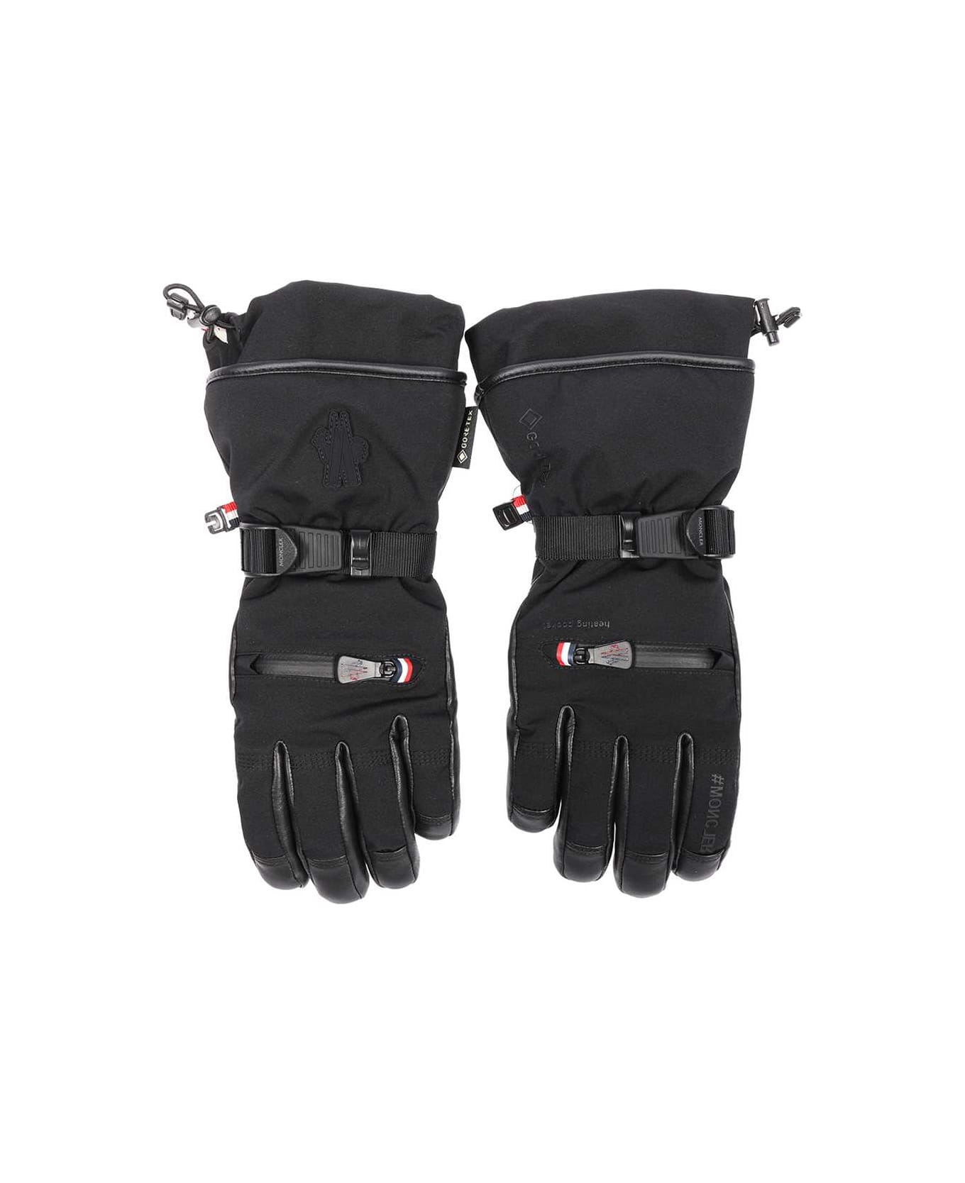 Moncler Grenoble Padded Gloves - black