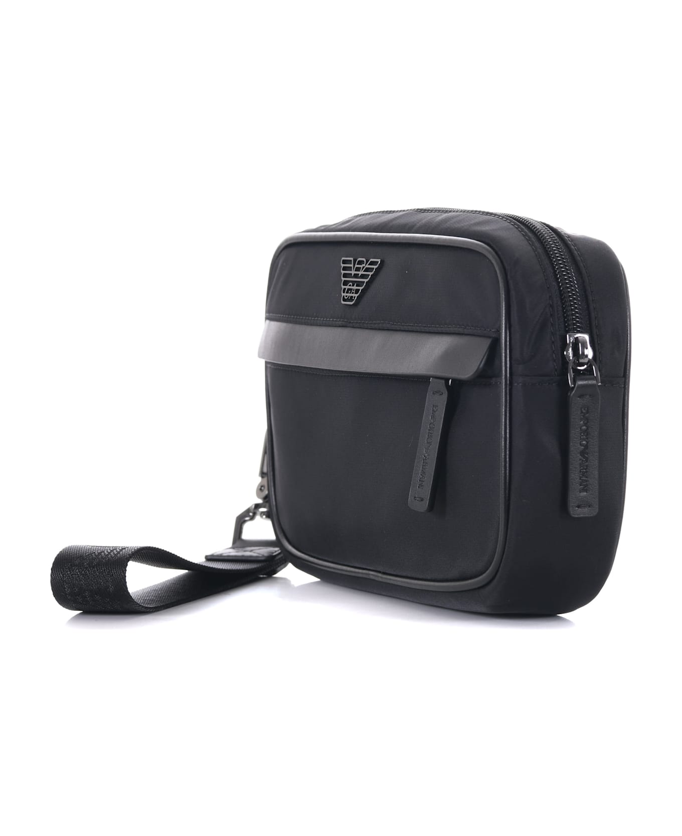 Emporio Armani Nylon Clutch Bag - Black