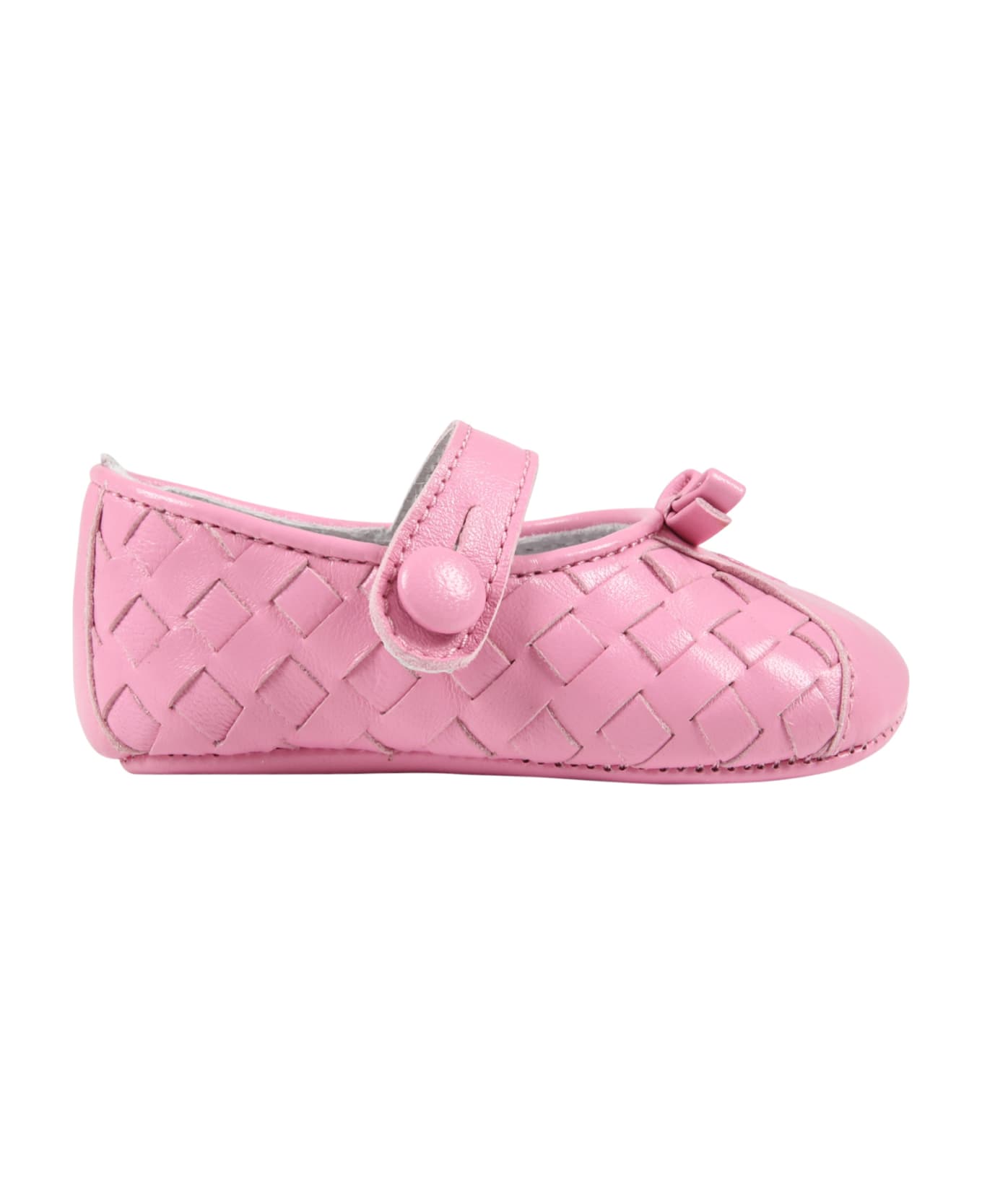 Gallucci Pink Ballet Flats For Baby Girl - Pink