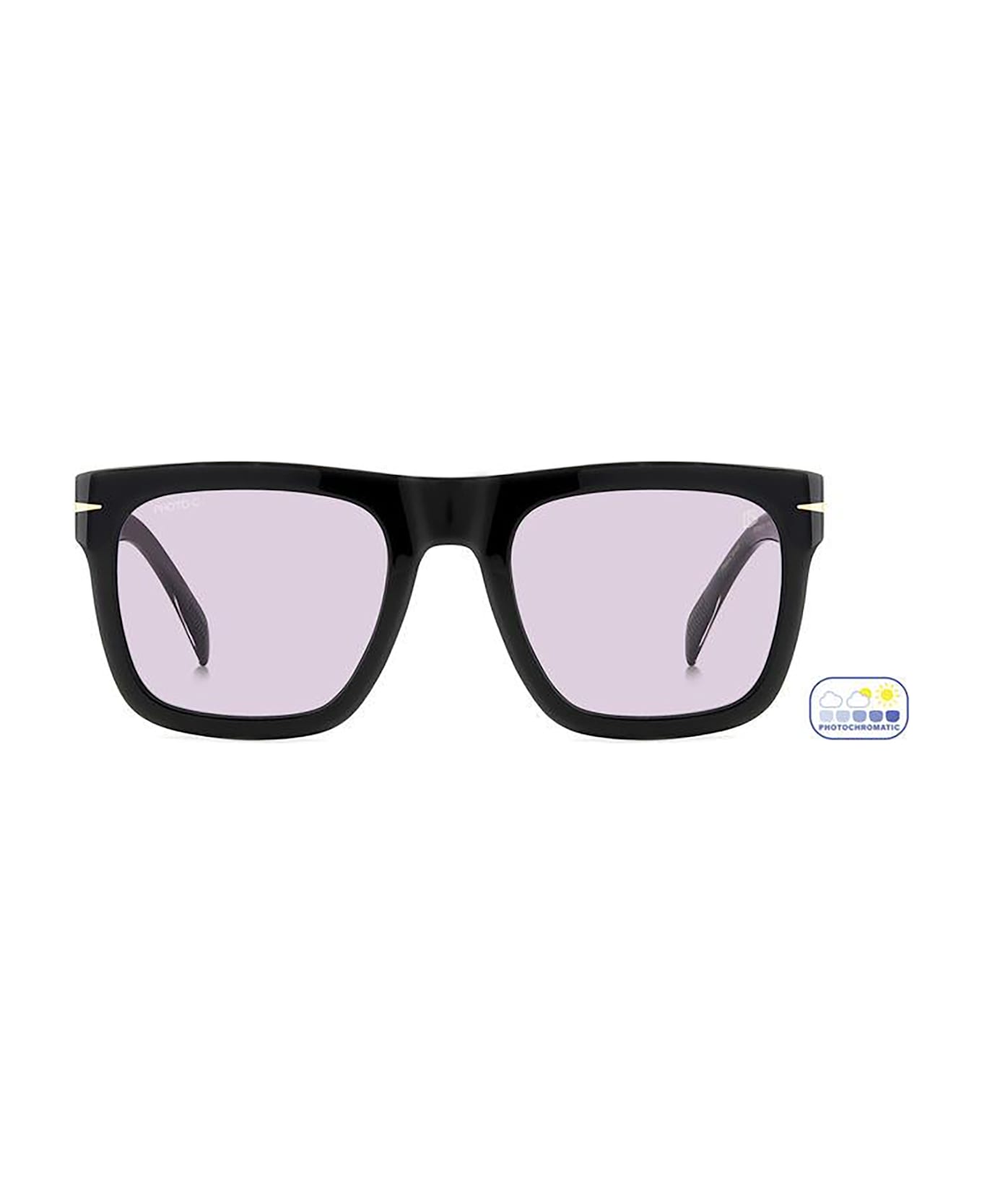 DB Eyewear by David Beckham DB 7000/S FLAT Sunglasses - K Matt Black