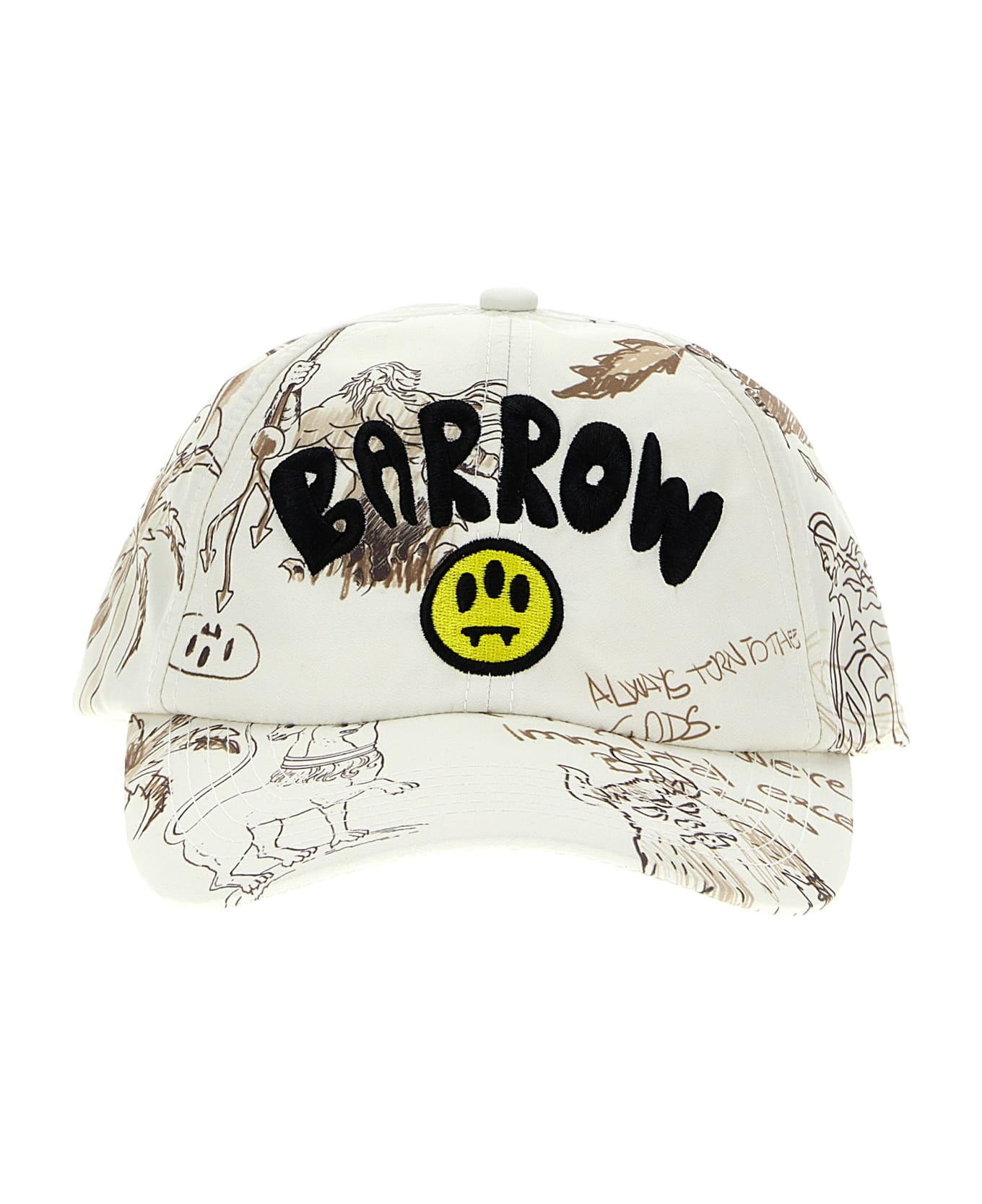Barrow Printed Cap - Bianco sporco 帽子