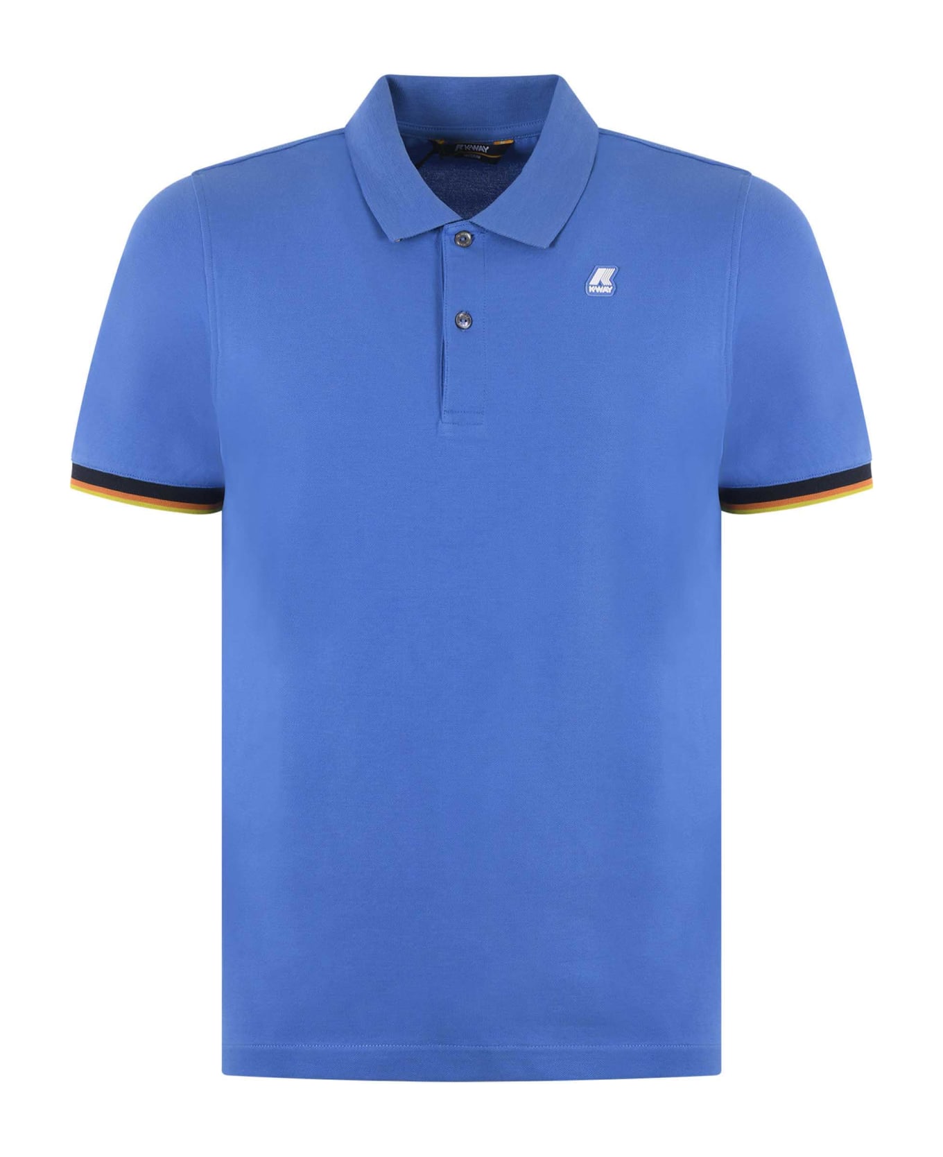 K-Way Polo Shirt - Azzurro
