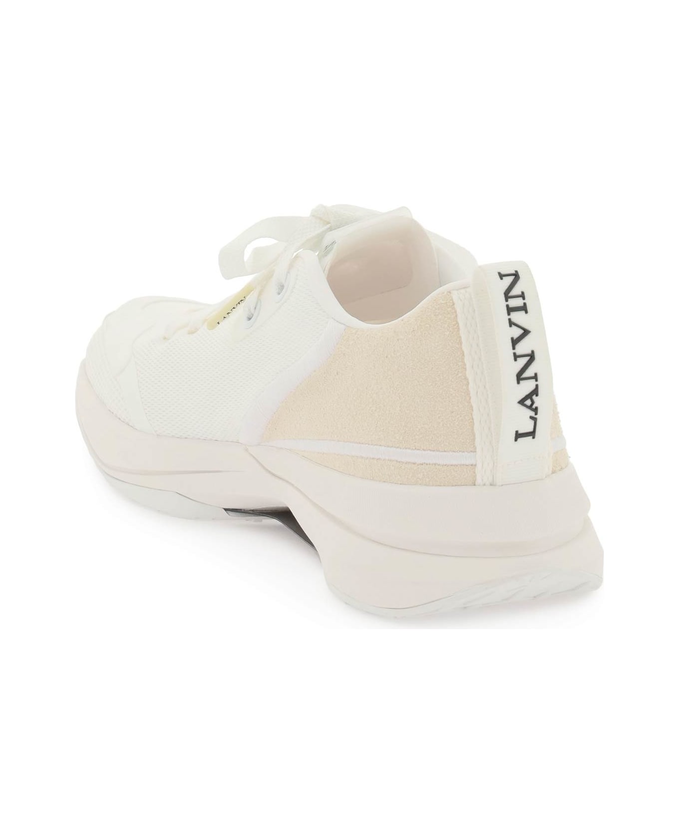 Lanvin Runner Sneakers - WHITE WHITE (White) スニーカー