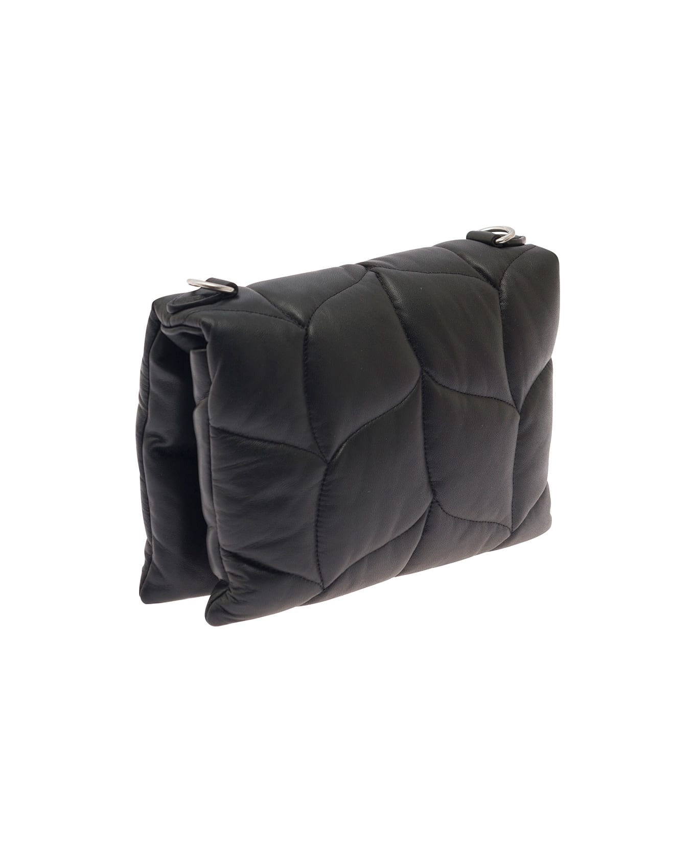 Mulberry 'little Softie' Black Crossbody Bag With Twist Lock Closure