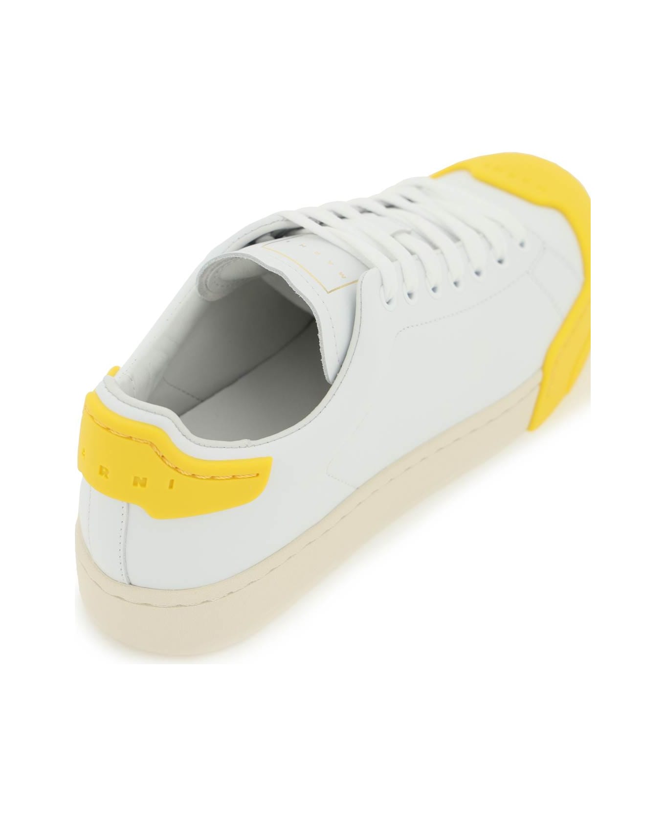 Marni Sneakers - LILY WHITE YELLOW (White) スニーカー