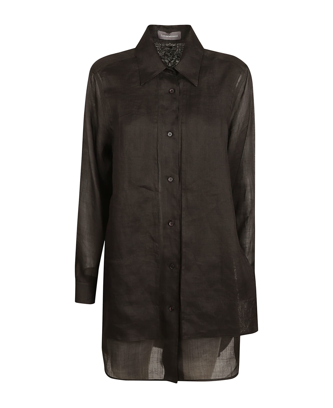 Lorena Antoniazzi Double-layered Shirt - Black シャツ